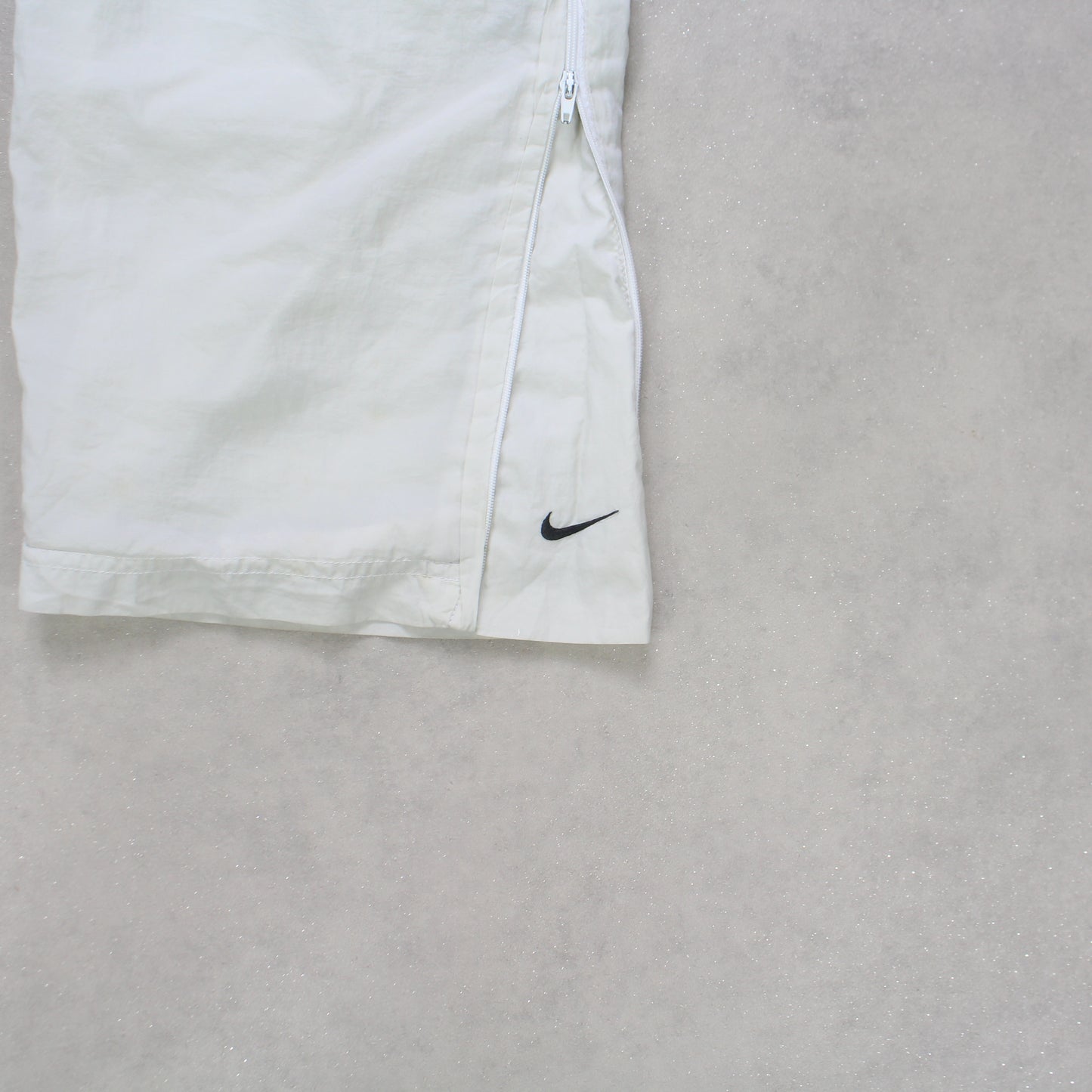 RARE 2000s Nike Trackpants White - (L)