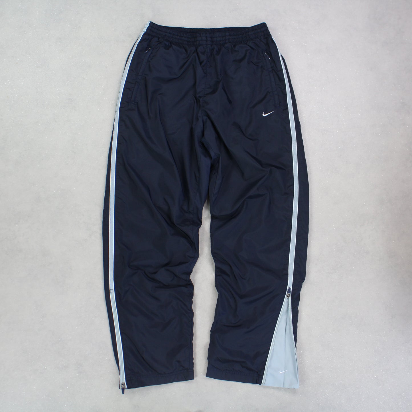 RARE 1990s Nike Trackpants Navy - (L)