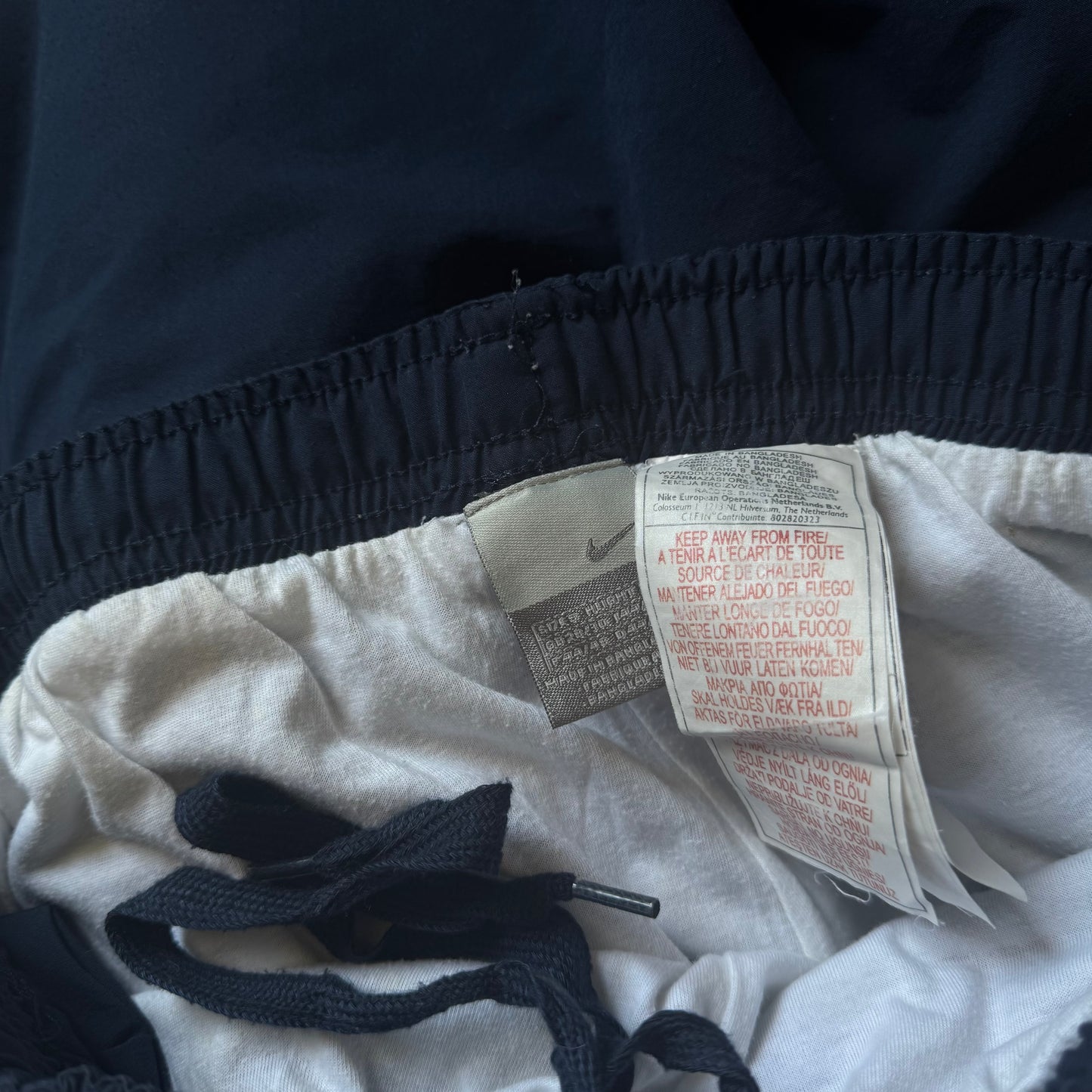 RARE 2000s Nike Trackpants Navy - (S)