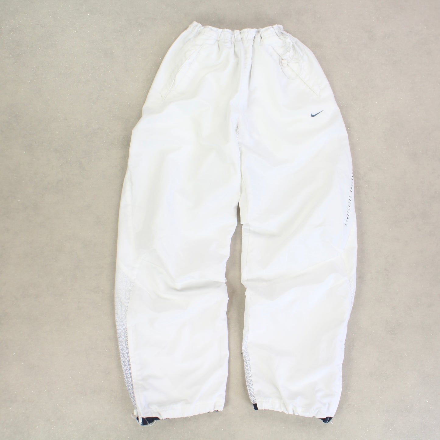 SUPER RARE 00s Nike Trackpants White - (M)