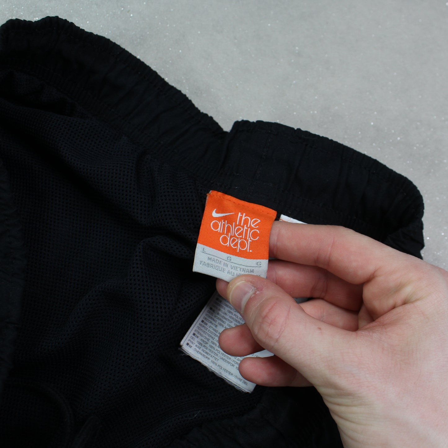 RARE 2000s Nike Trackpants Black - (L)