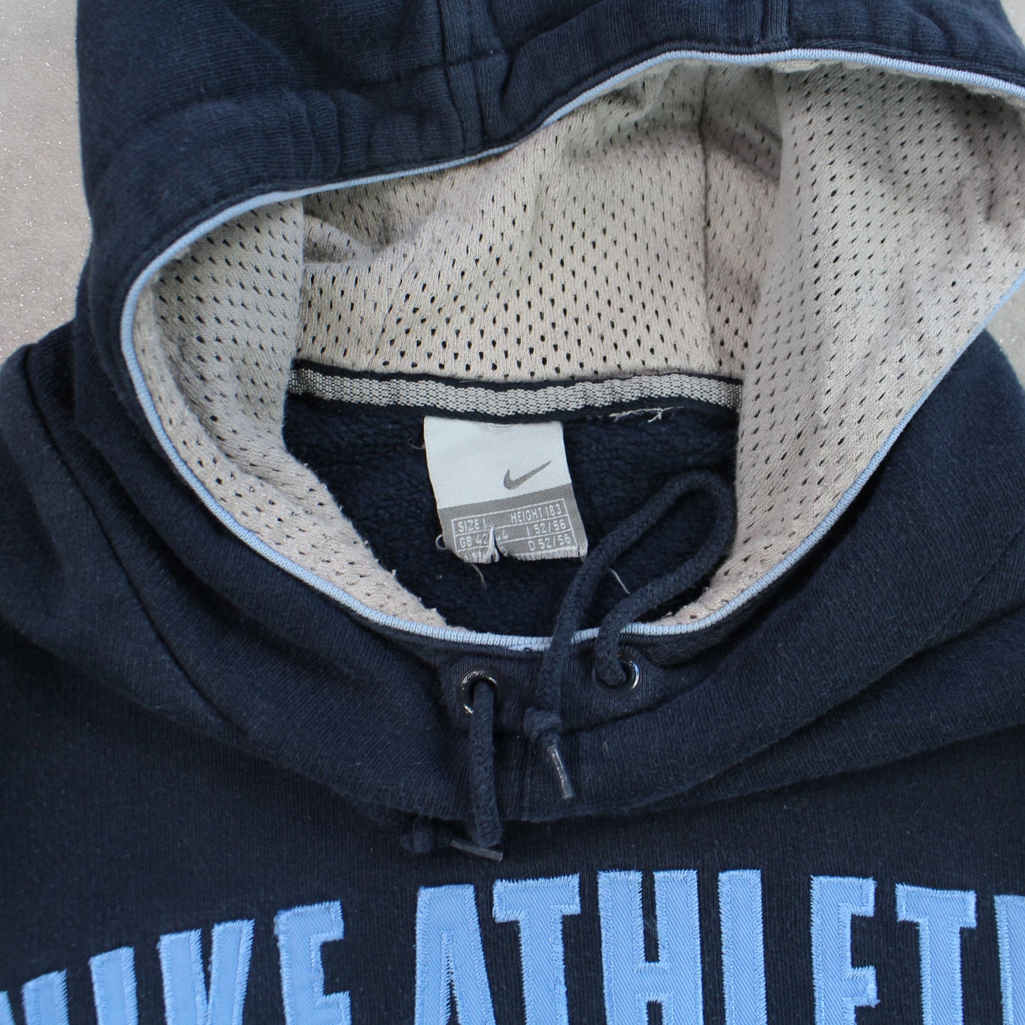 RARE 2000s Nike Hoodie Navy - (M)