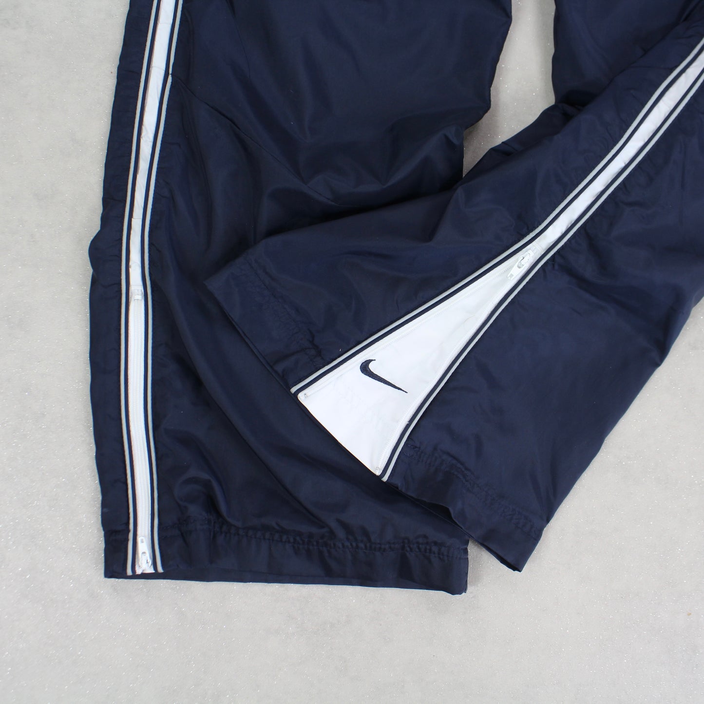 SUPER RARE 00s Nike Trackpants Navy - (S)