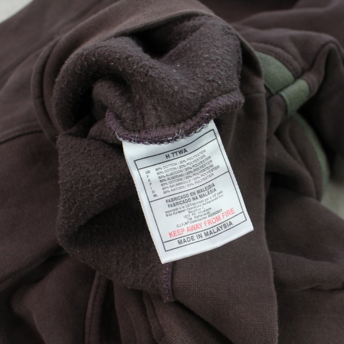 VERY RARE 1990s Nike Hoodie Brown - (S)