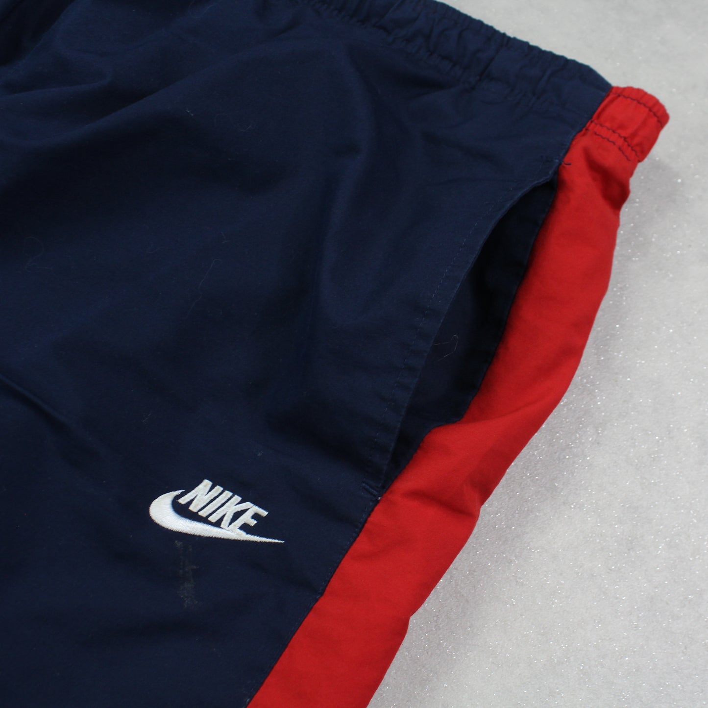 RARE 2000s Baggy Nike Trackpants Navy - (XL)