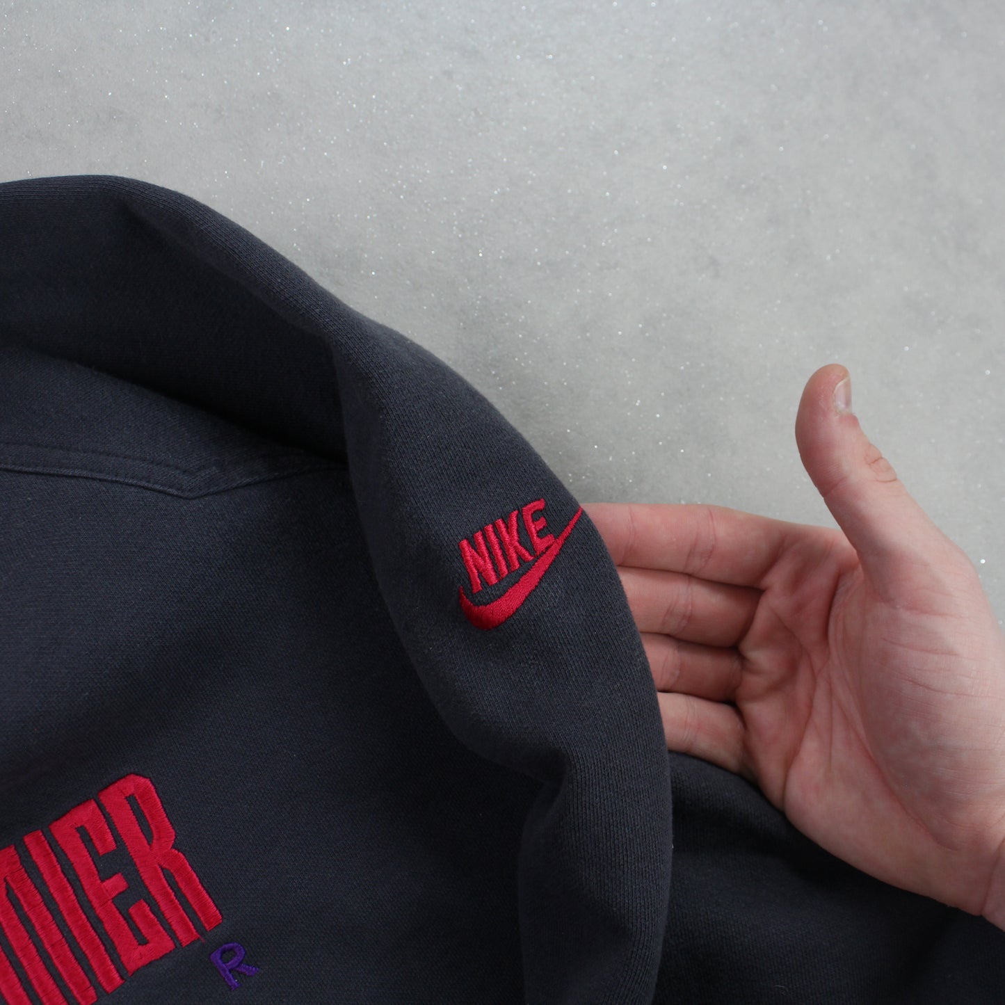 VERY RARE 1992 Nike Sweatshirt Soccer Grey - (M)