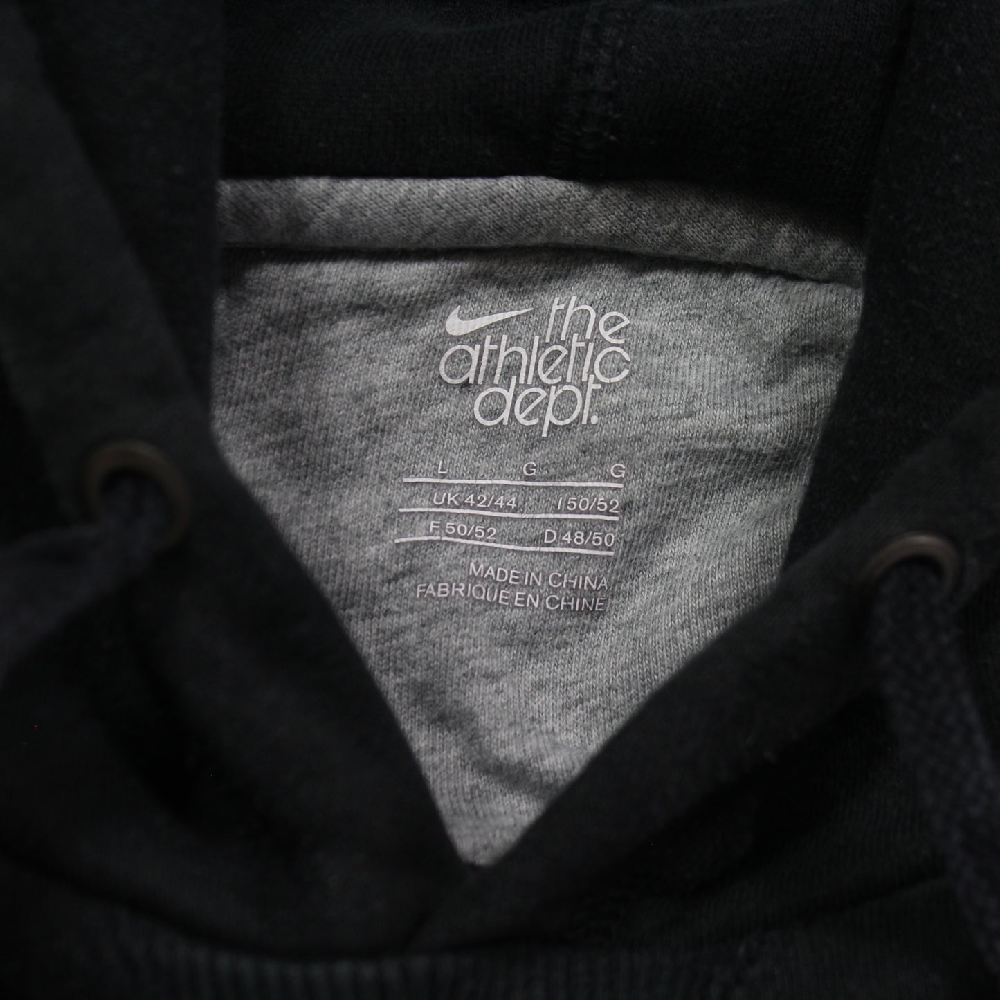 RARE 2000s Nike Hoodie Black - (L)