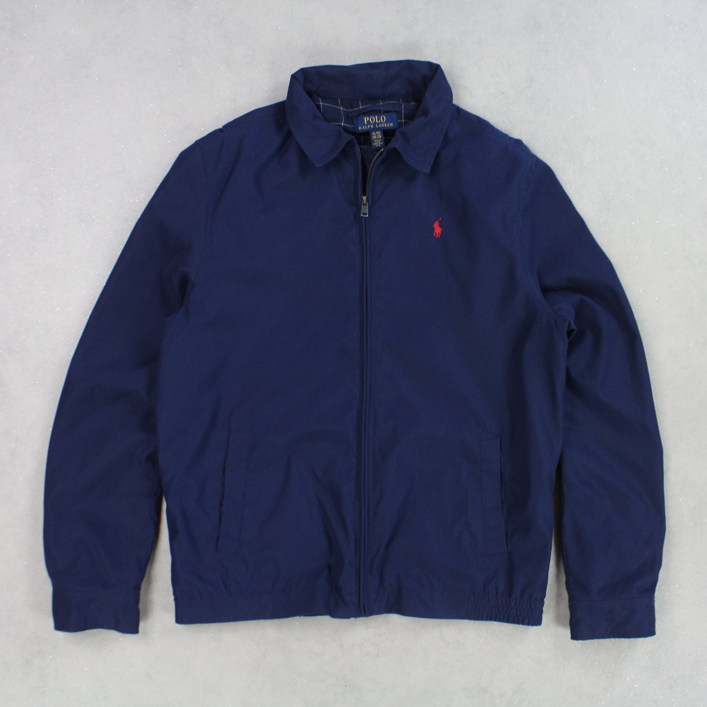 RARE 90s Ralph Lauren Harrington Jacket Navy - (XS)