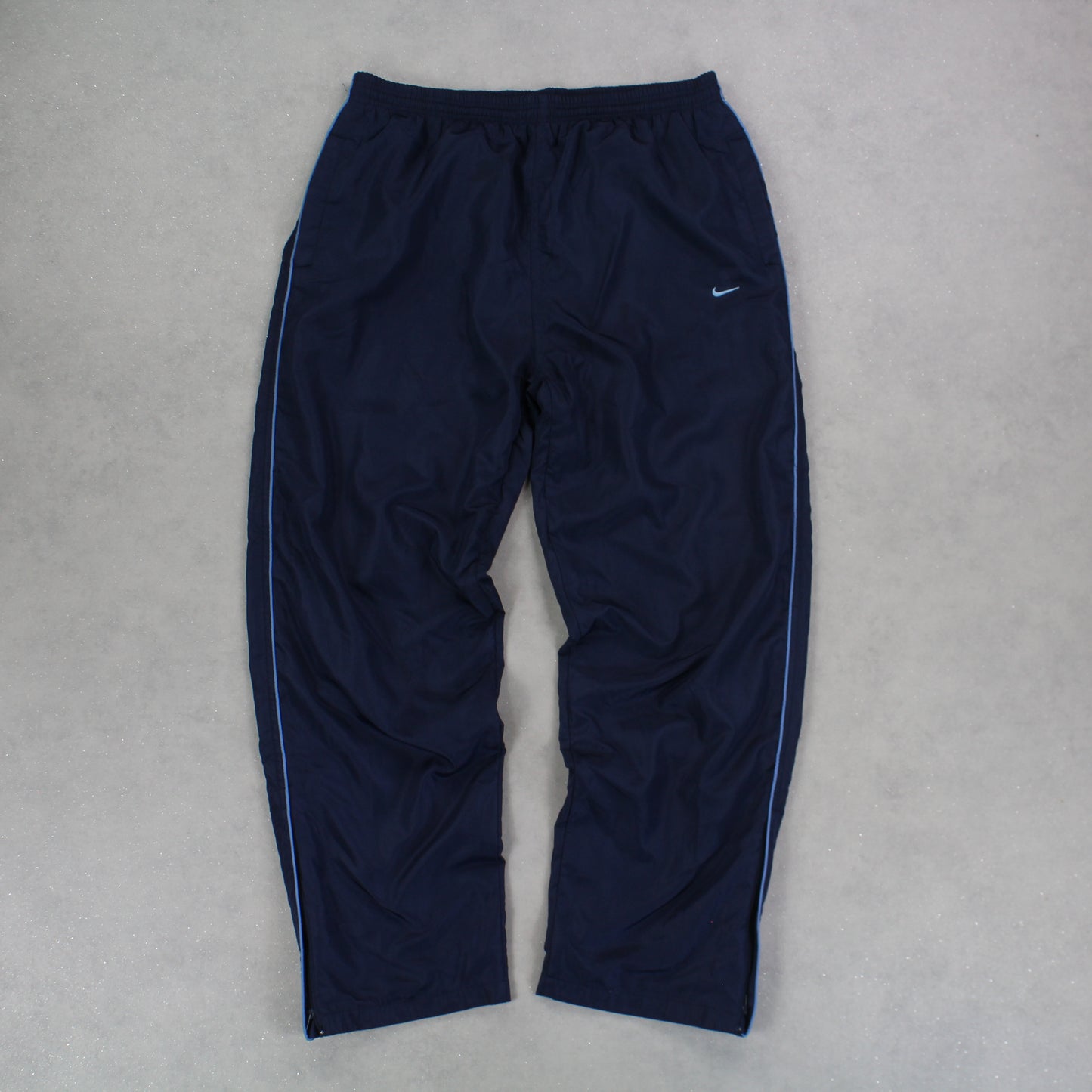 RARE 2000s Nike Trackpants Navy - (L)
