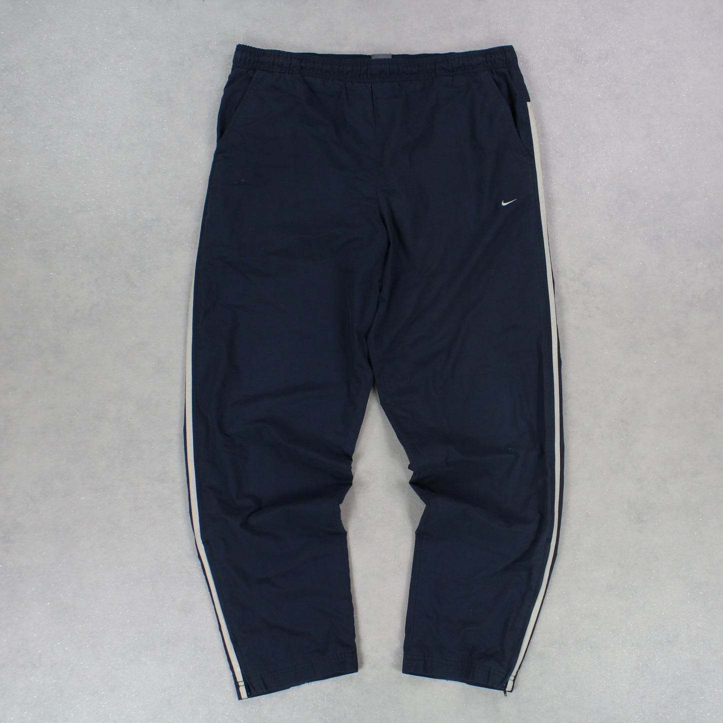 RARE 2000s Nike Trackpants Navy - (L)