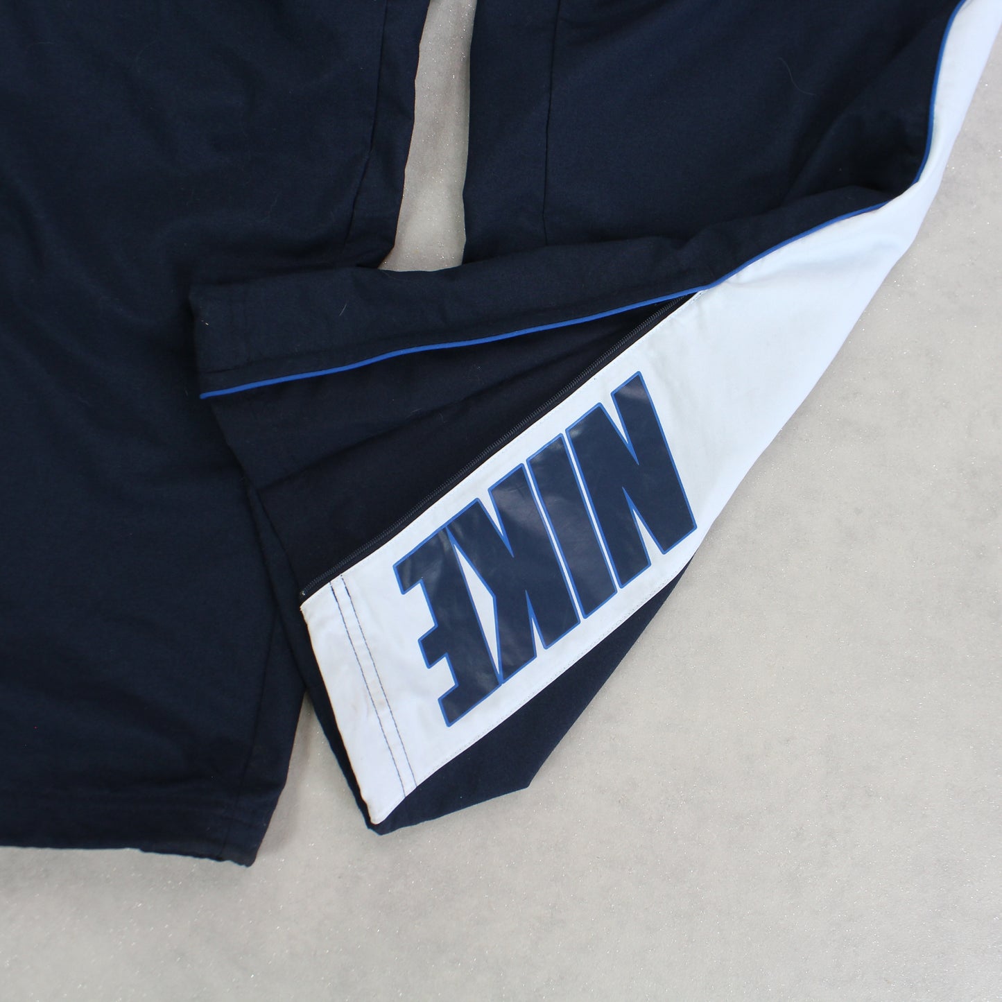 RARE 2000s Baggy Nike Trackpants Navy - (L)