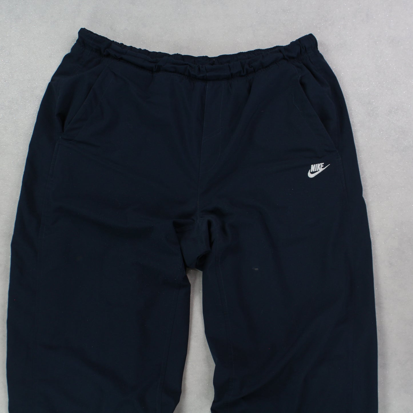 RARE 2000s Nike Trackpants Navy - (L)