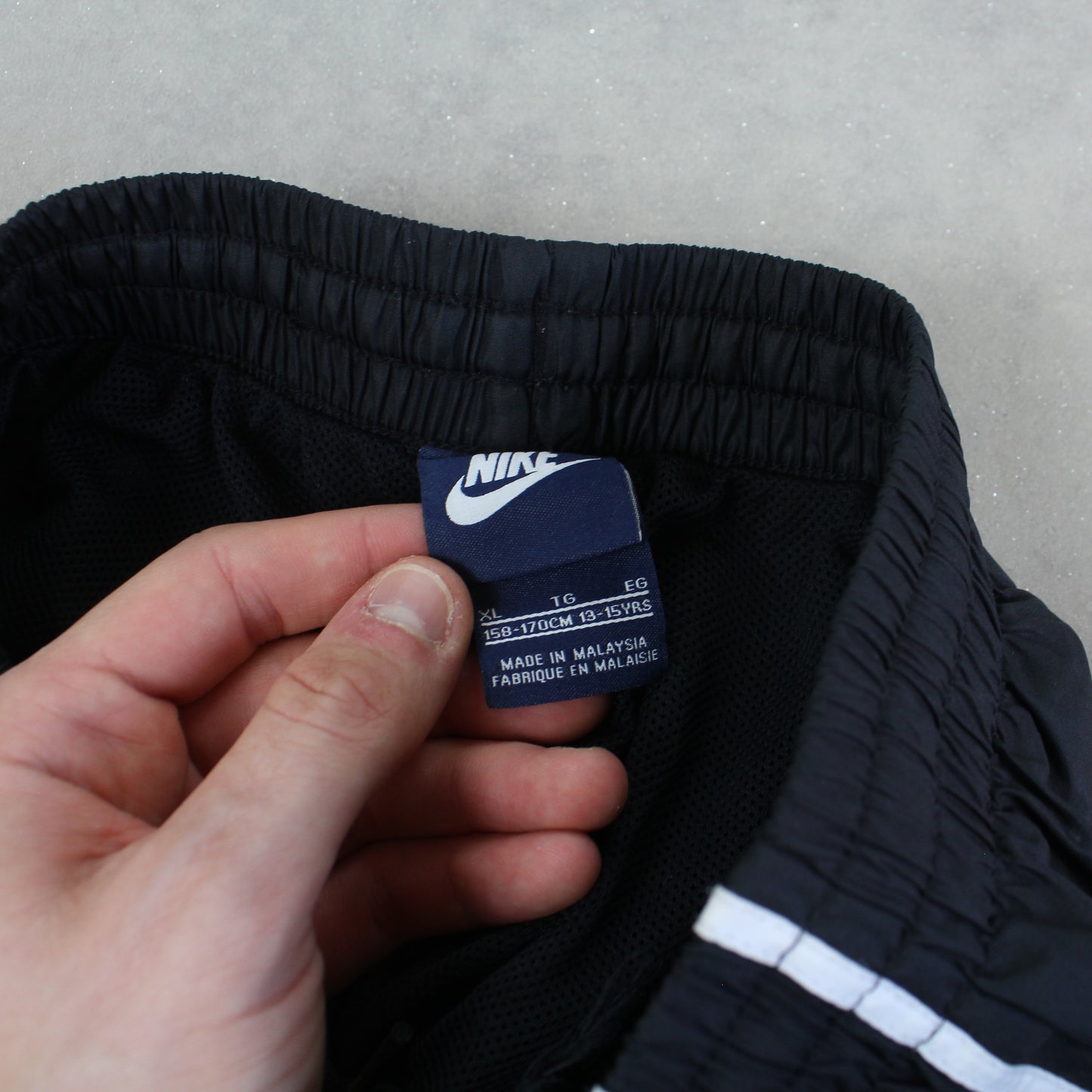 RARE Nike Trackpants Black - (XS)