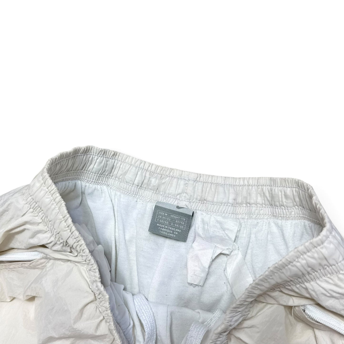 SUPER RARE 2000s Nike Trackpants White - (S) | PREMIUM