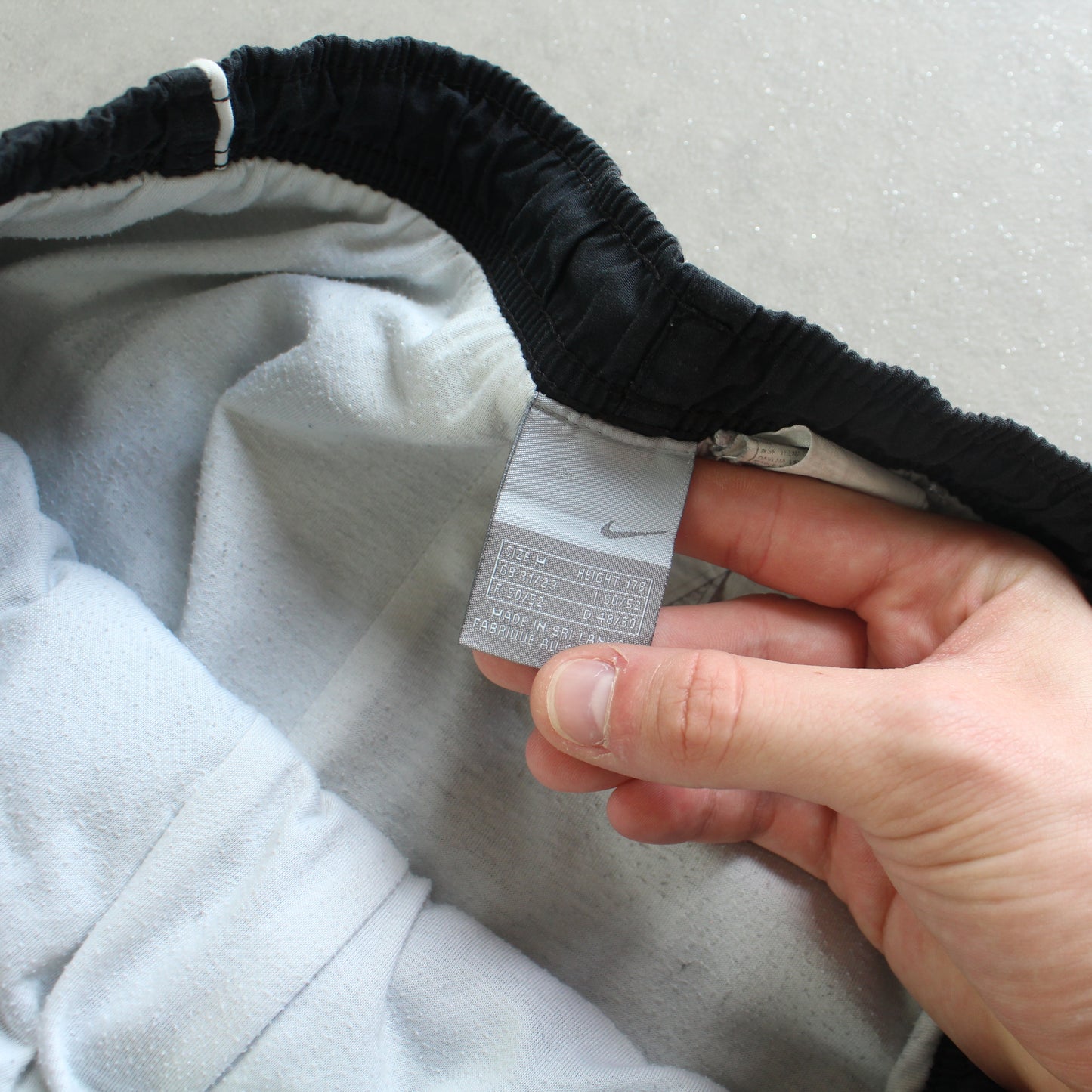 RARE 2000s Nike Trackpants Black - (M)