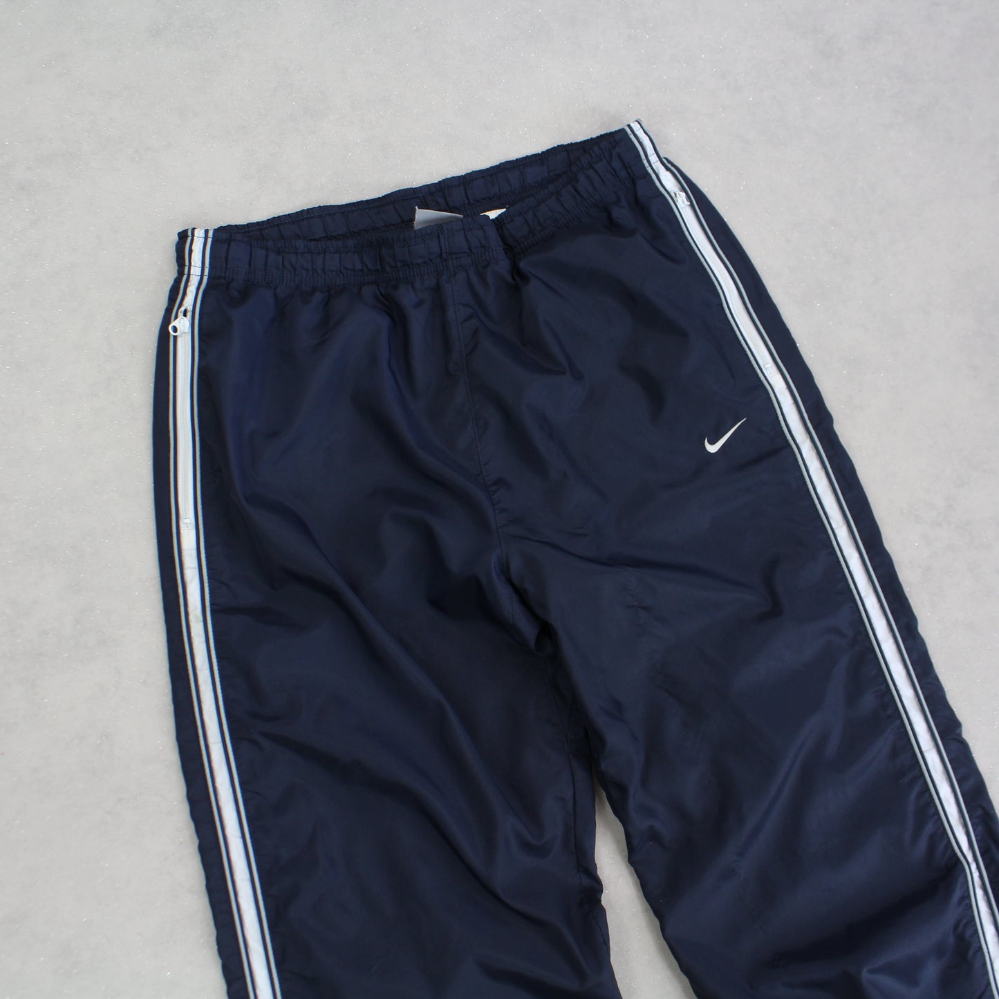 SUPER RARE 00s Nike Trackpants Navy - (S)