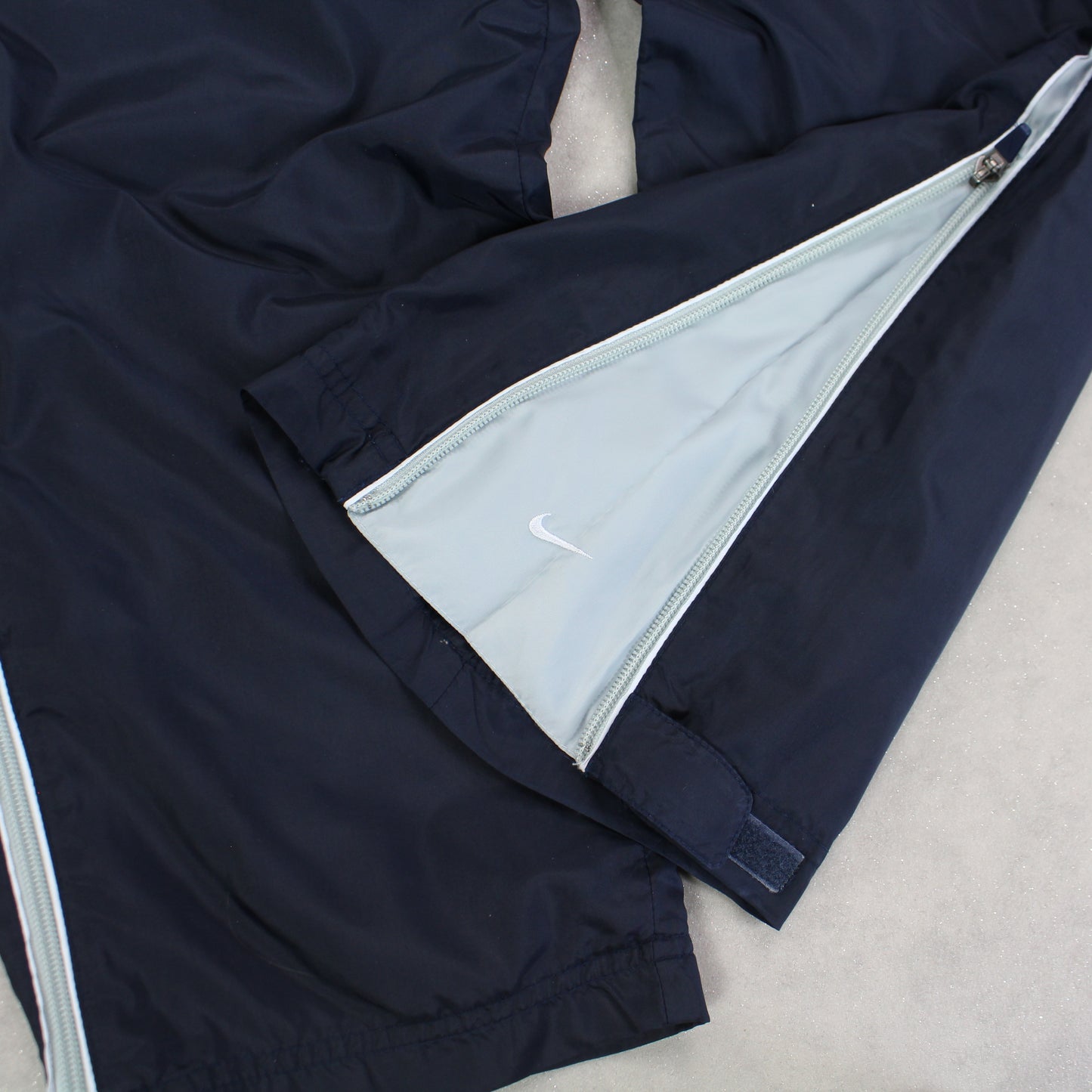 RARE 1990s Nike Trackpants Navy - (L)