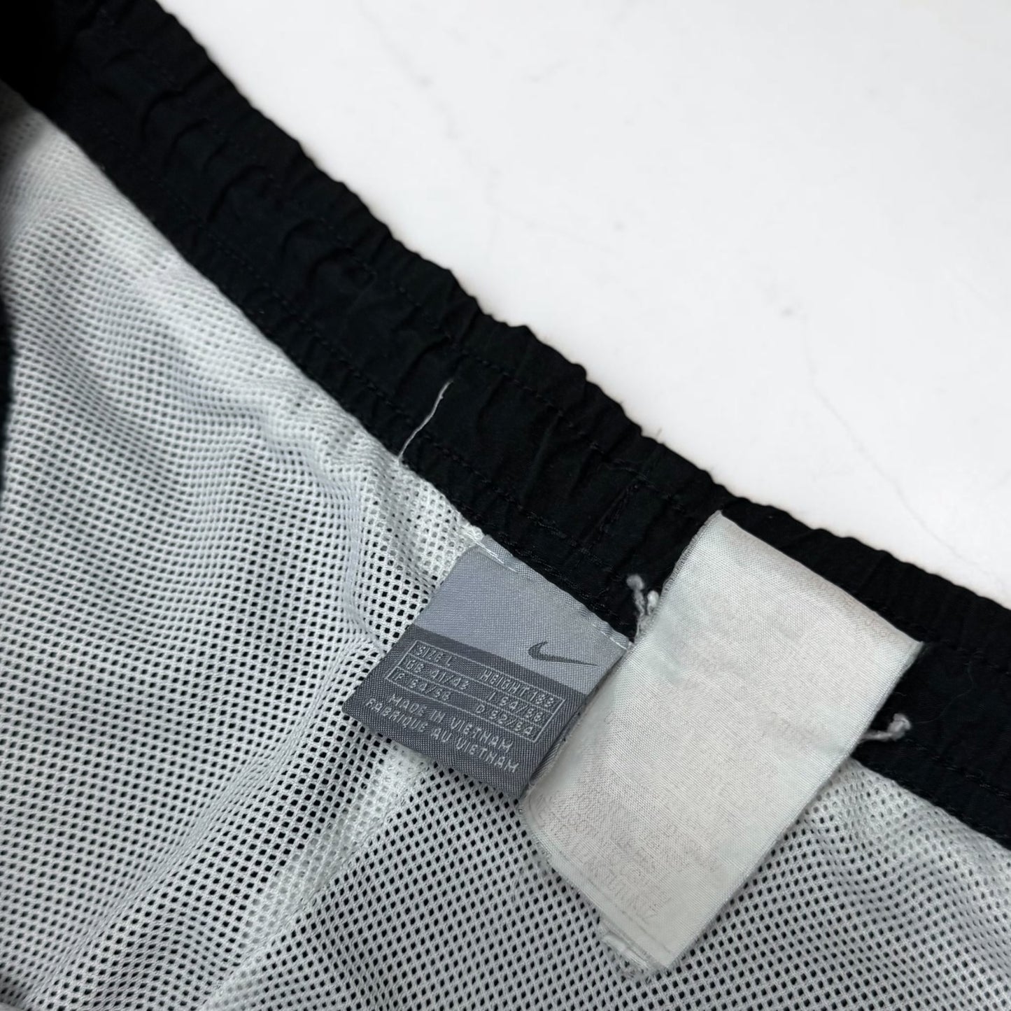 RARE 2000s Baggy Nike Trackpants Black - (L)
