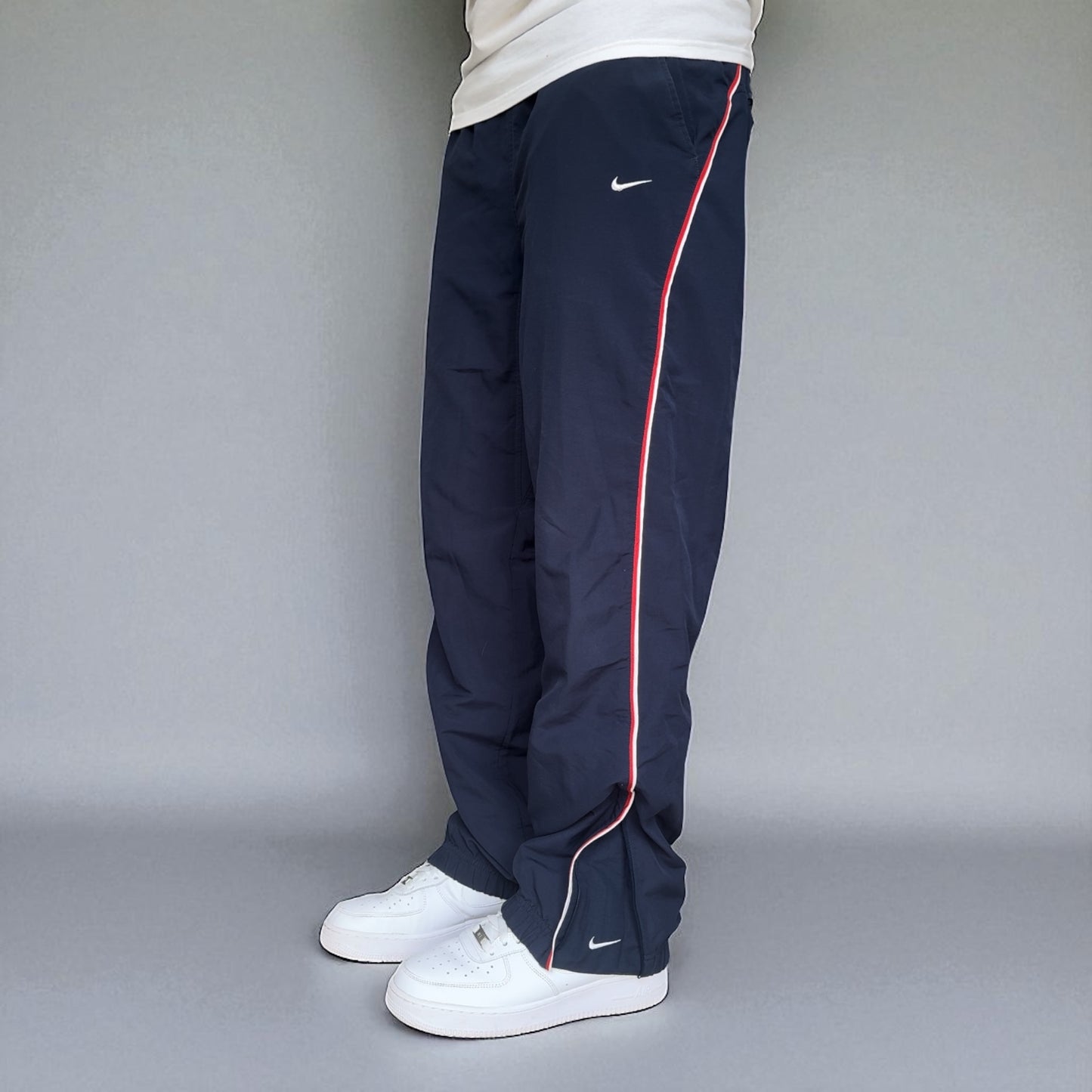 RARE 2000s Nike Trackpants Navy - (M)