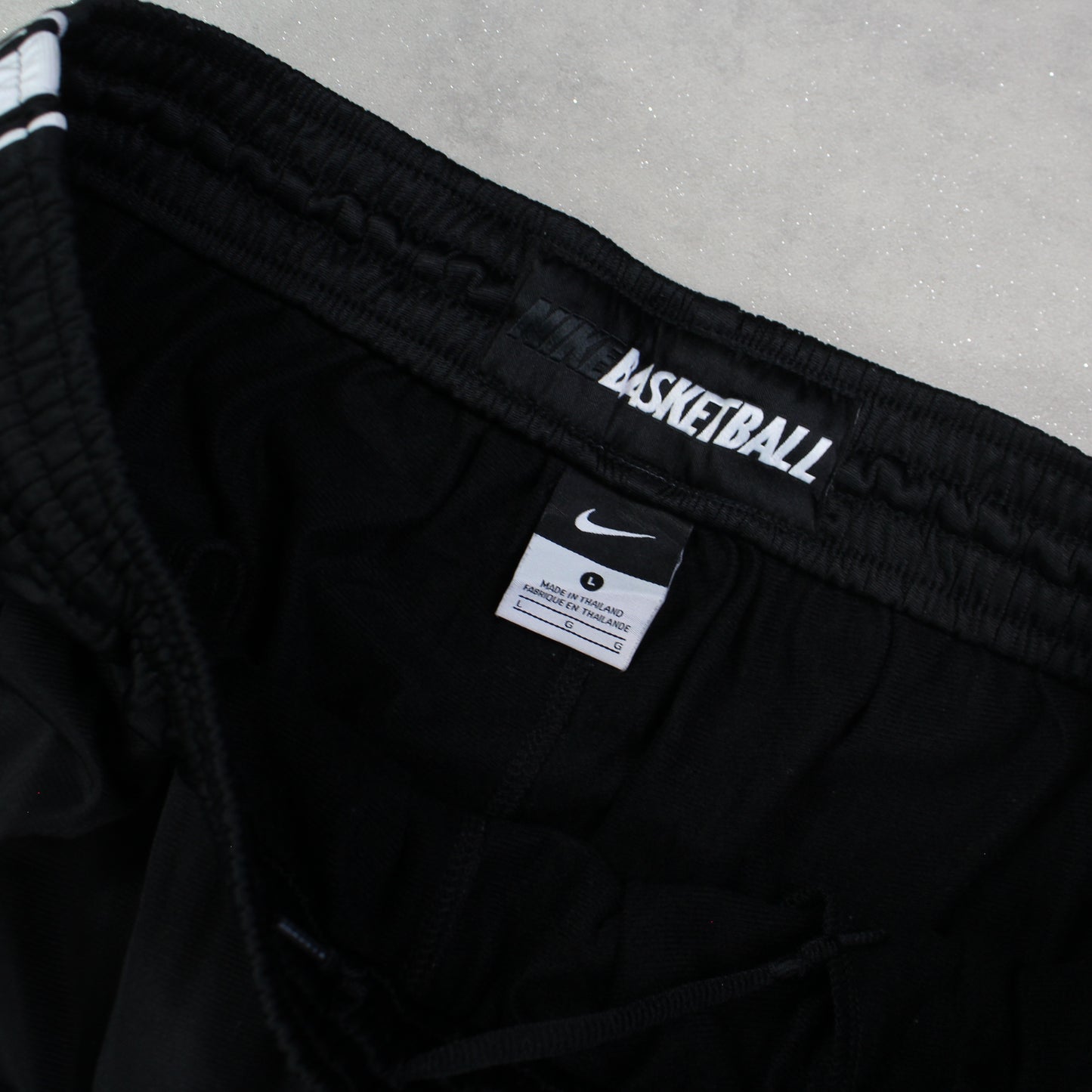 RARE 2000s Nike Trackpants Black - (L)