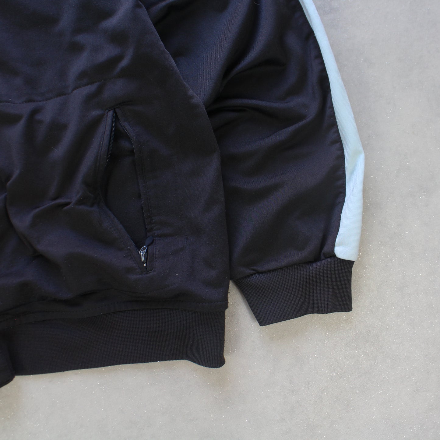 RARE 2000s Nike Athletic Track Jacket Black - (L)