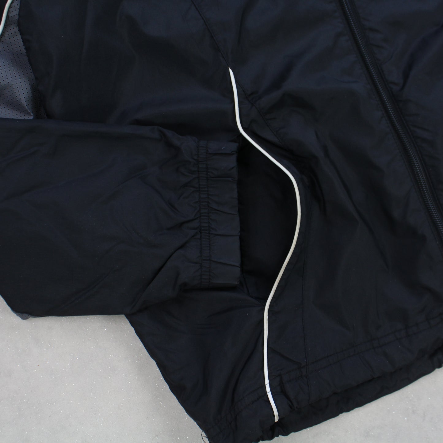 RARE 00s Nike Track Jacket Black - (S)