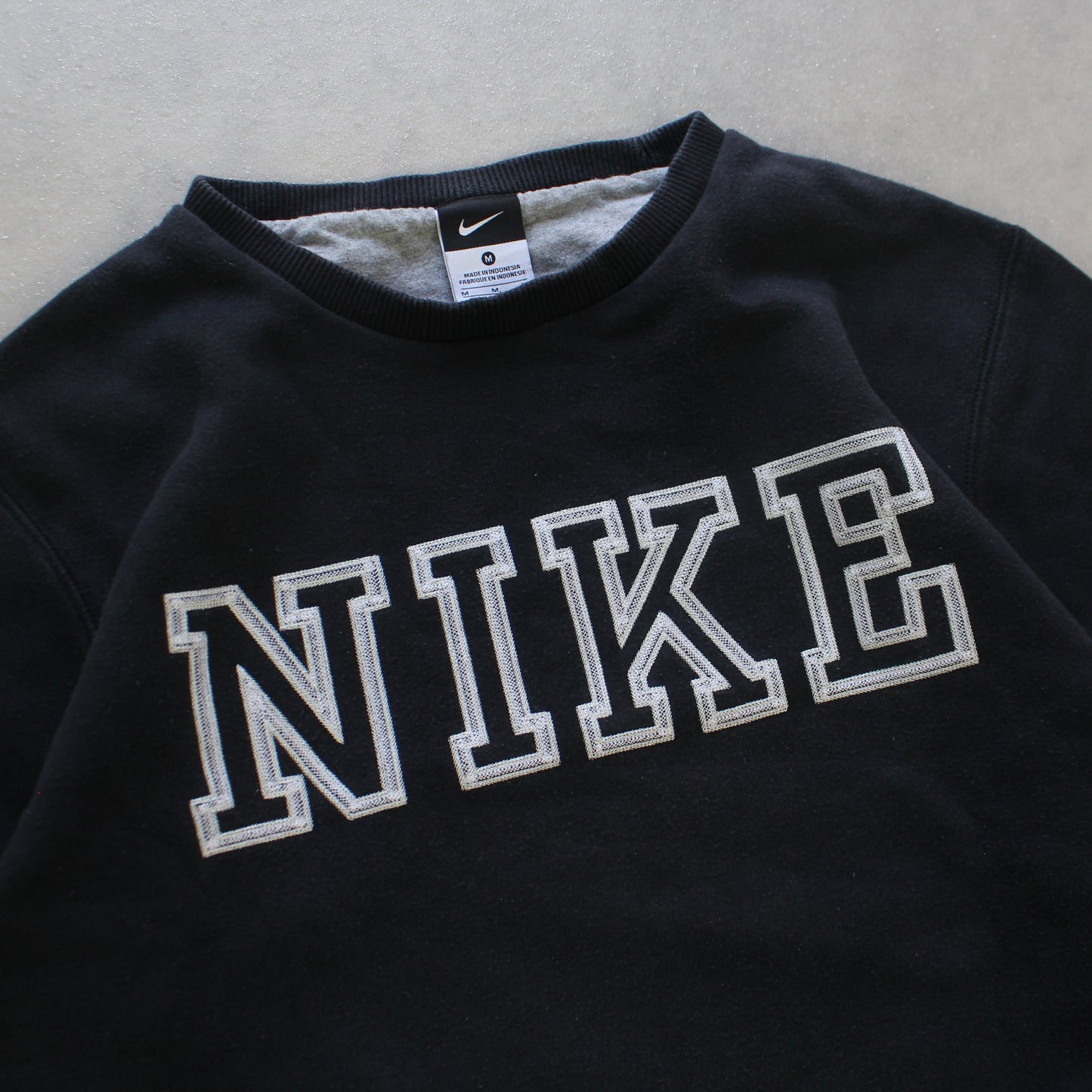 RARE 2000s Nike Sweatshirt Black - (M)