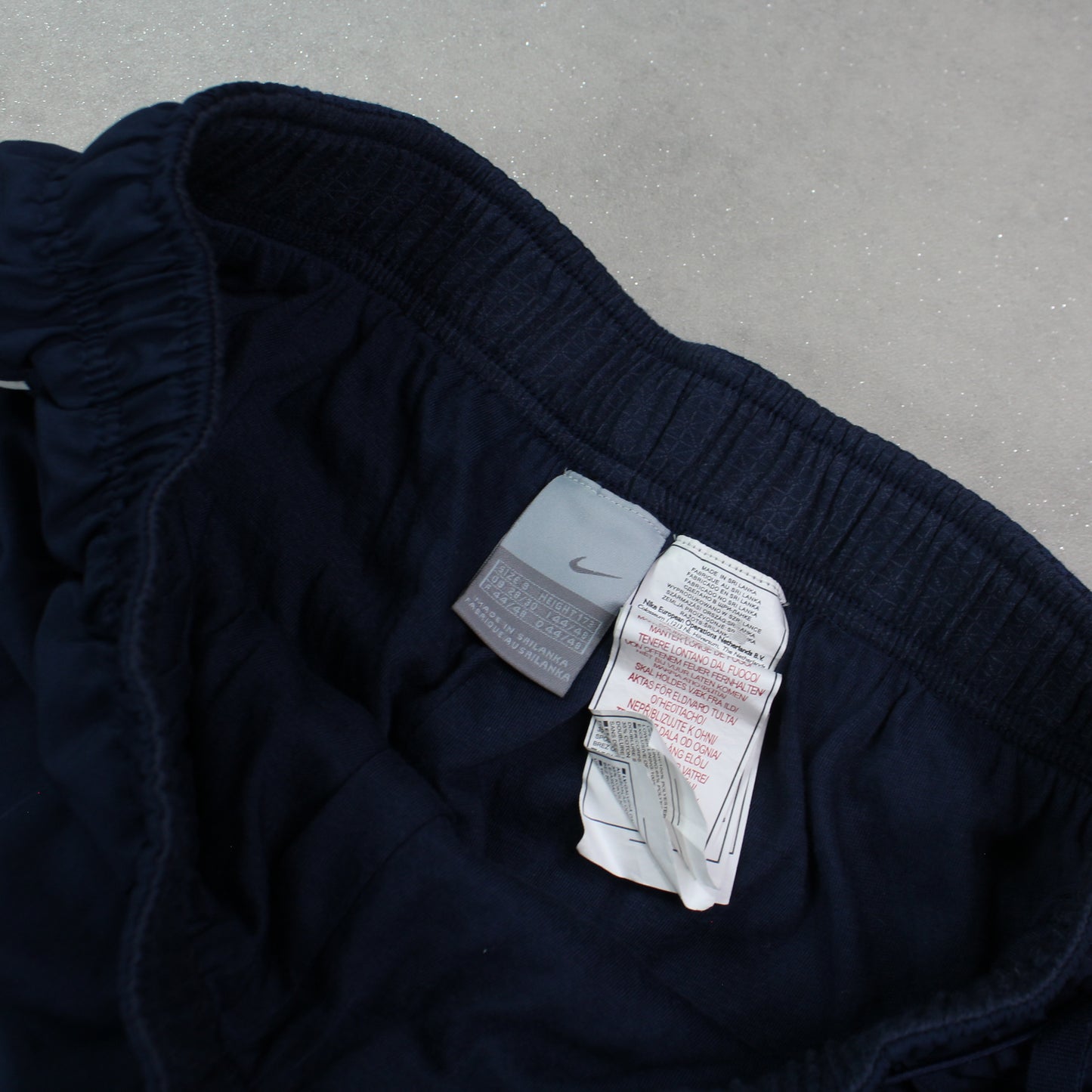 RARE 2000s Nike 72 Trackpants Navy - (S)