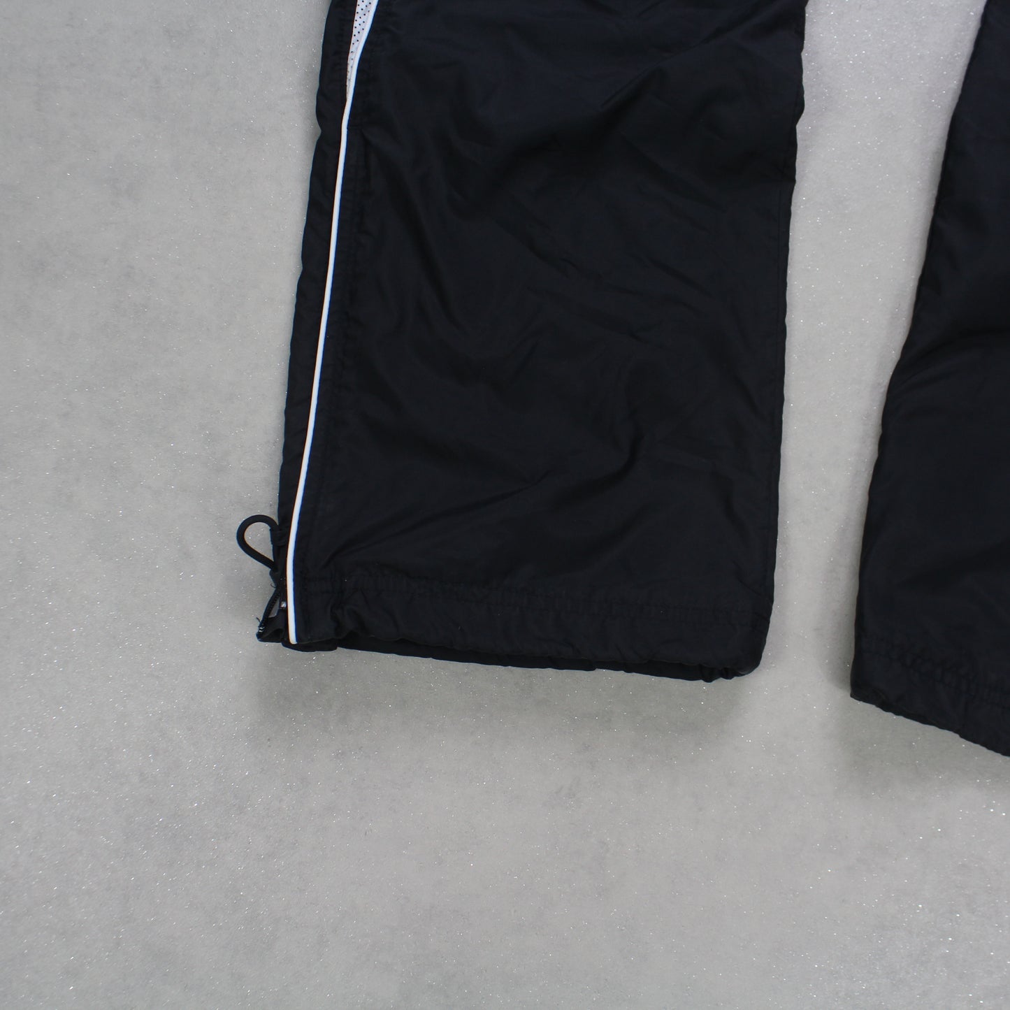 SUPER RARE 2000s Baggy Nike Trackpants Black - (L)