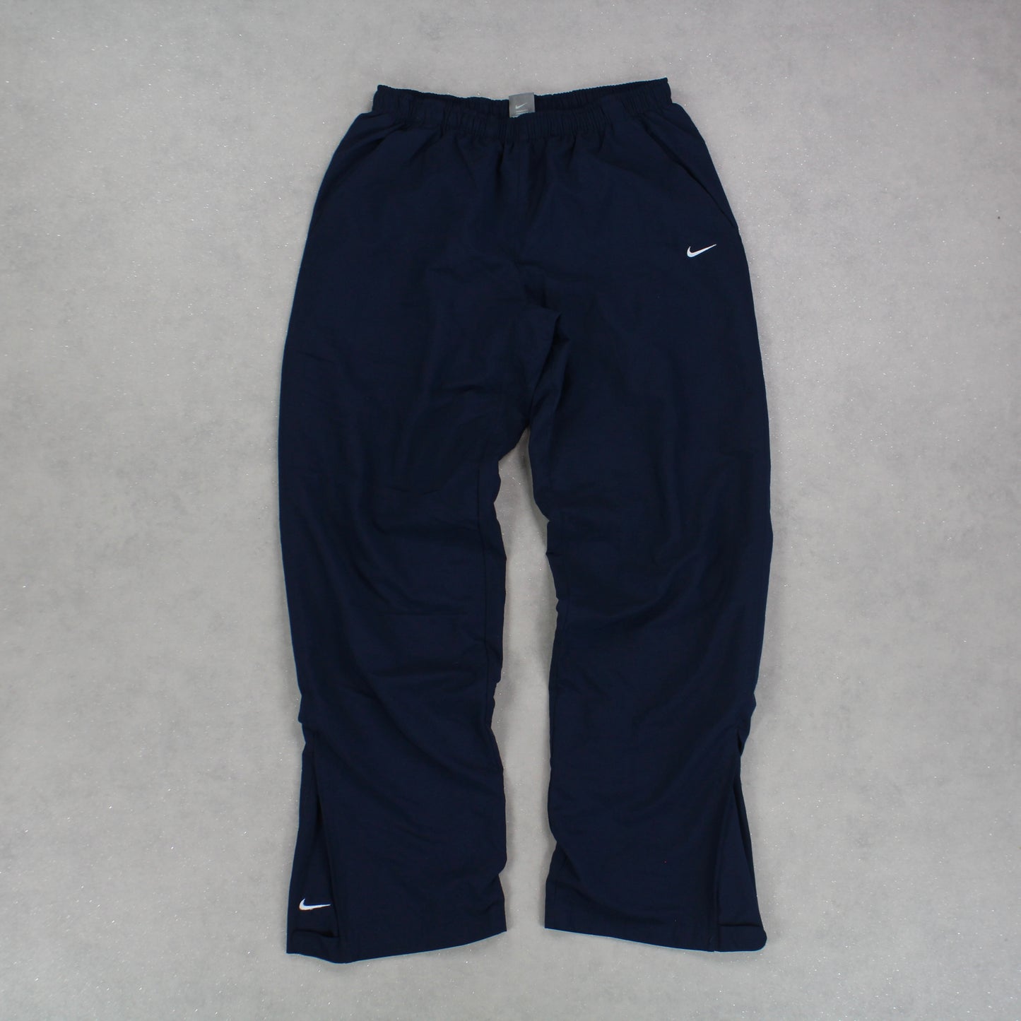 RARE 2000s Nike Trackpants Navy - (L)