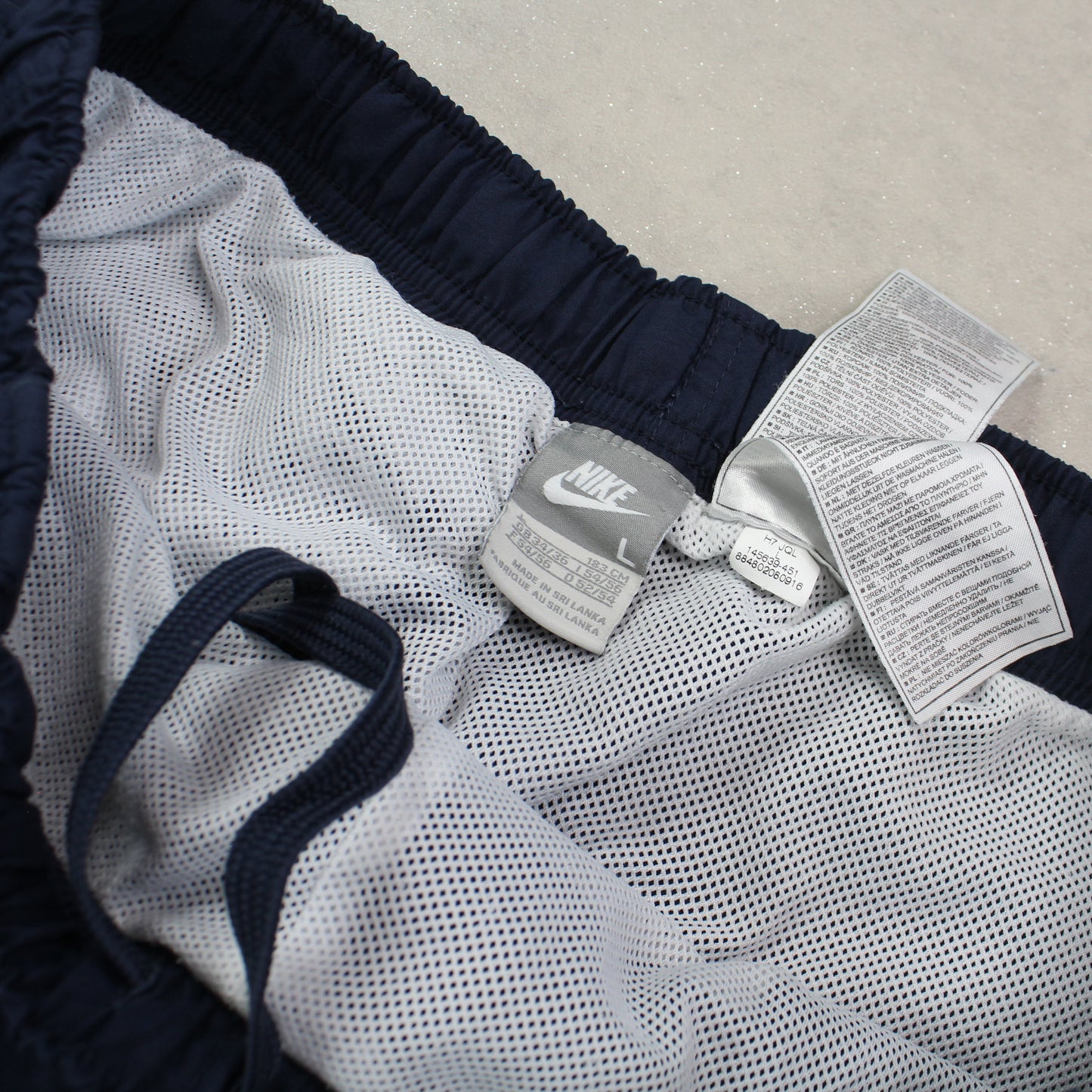 RARE 2000s Nike Trackpants Navy - (L)