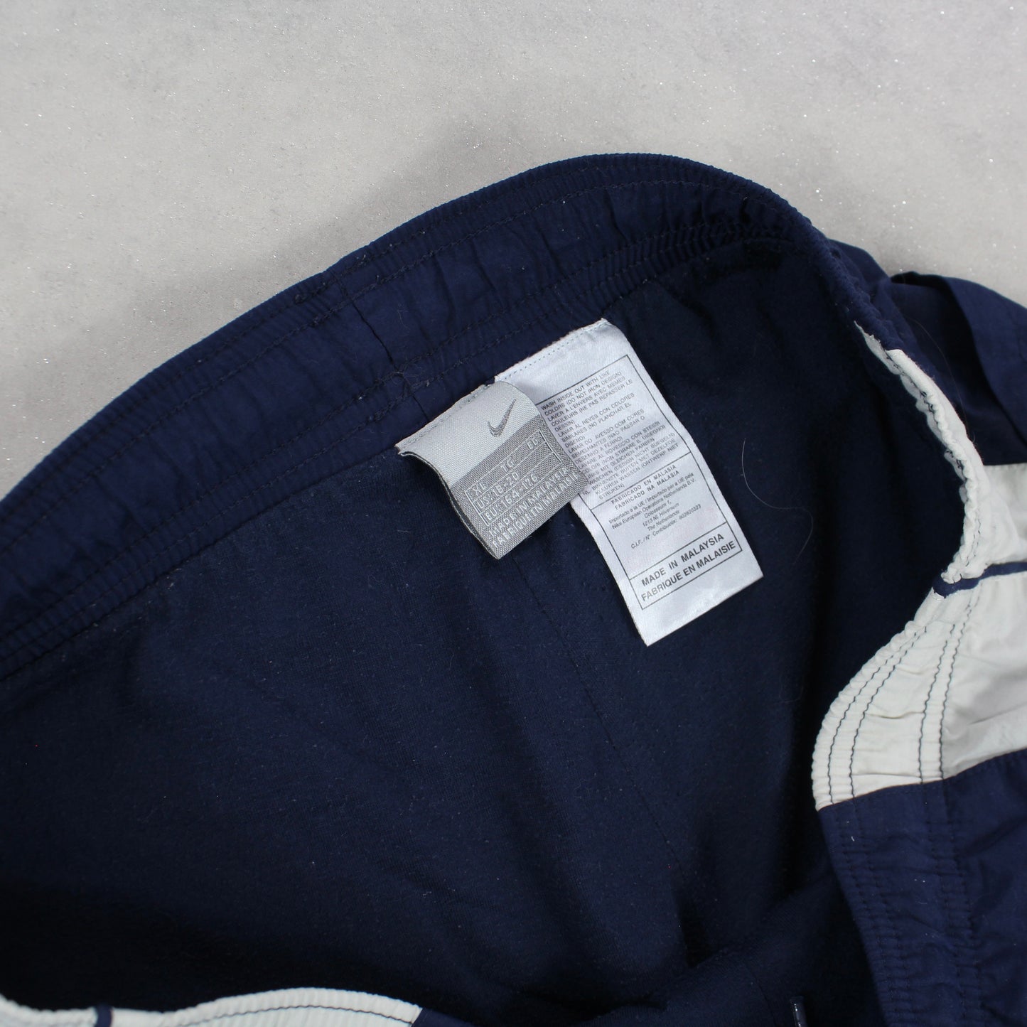 RARE 2000s Nike Trackpants Navy - (S)