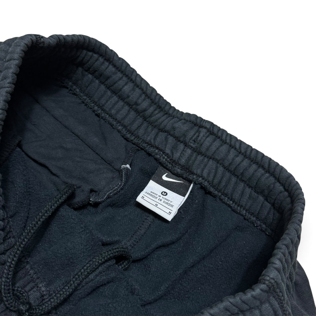 SUPER RARE 2000s Nike Joggers Black - (M)