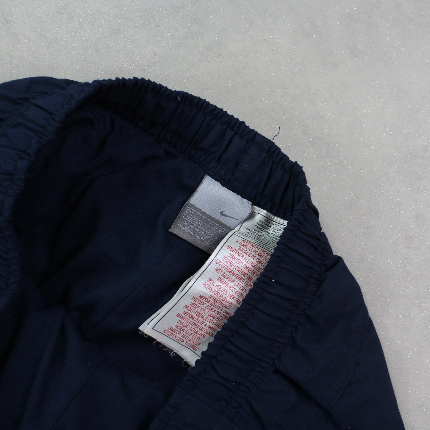 RARE 2000s Nike Trackpants Navy - (S)