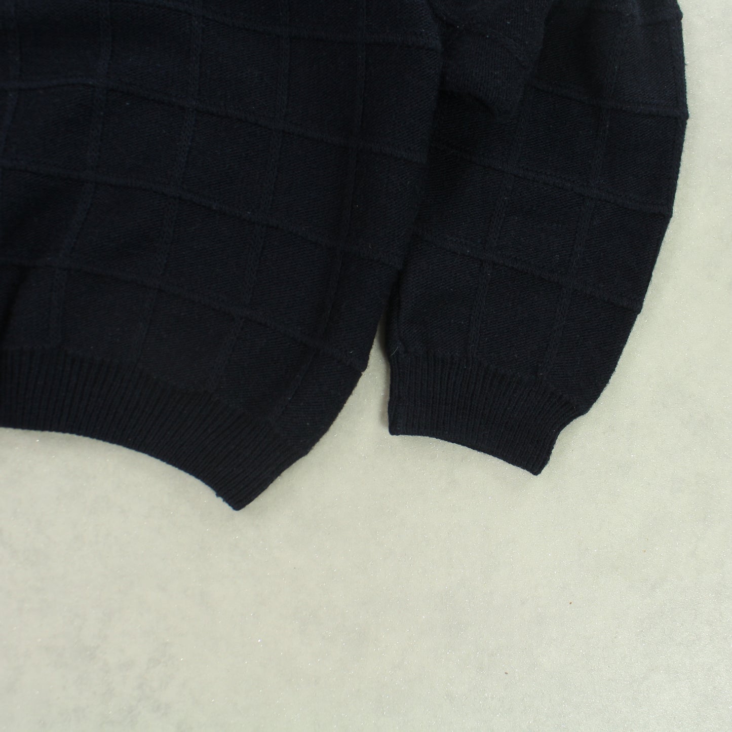 SELTENER Lacoste-Pullover aus den 1990ern, Marineblau – (L)