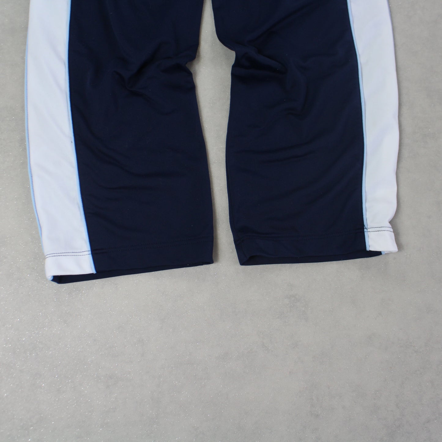 RARE 2000s Nike Short Leg Trackpants Navy - (M)