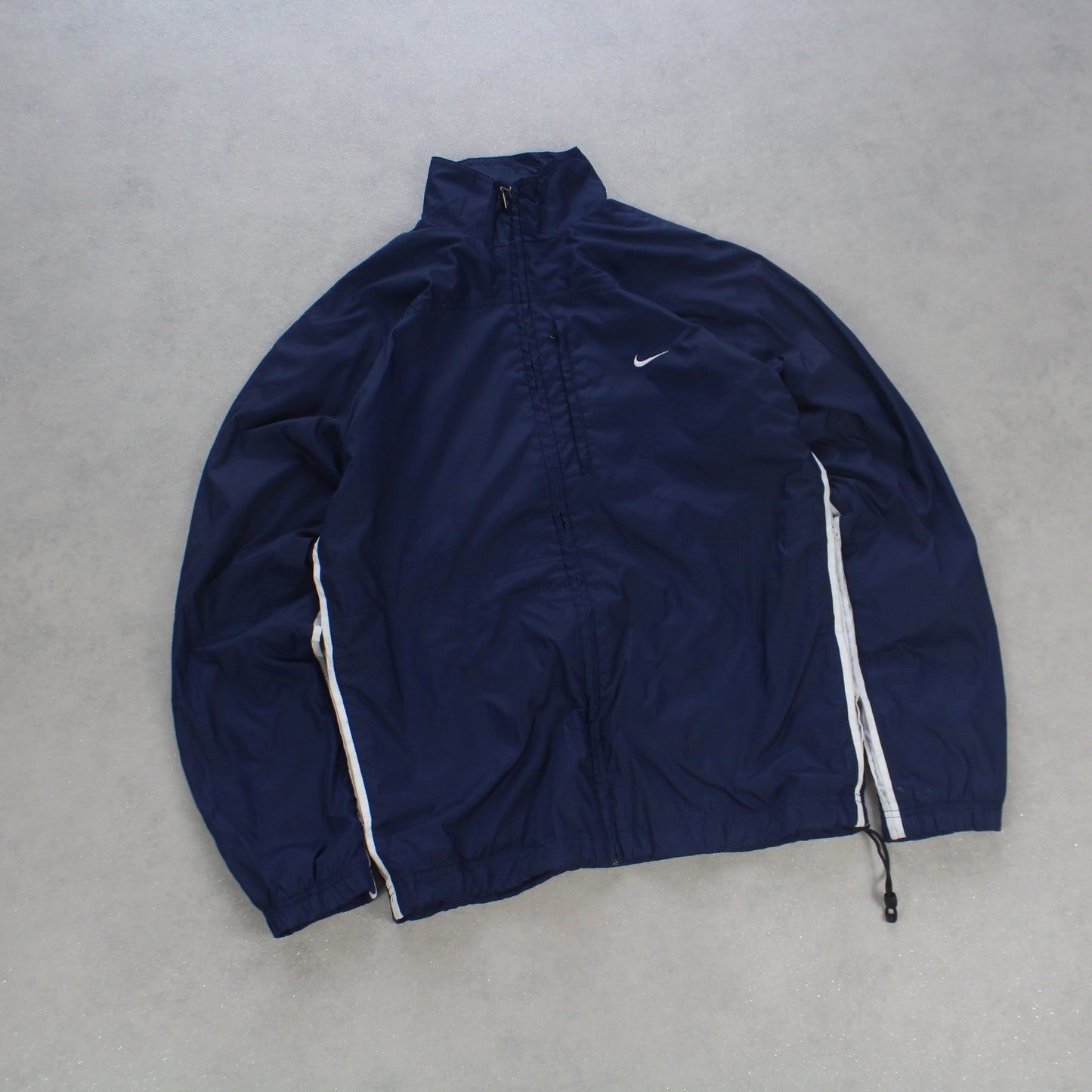 RARE 2000s Nike Track Jacket Navy - (S)