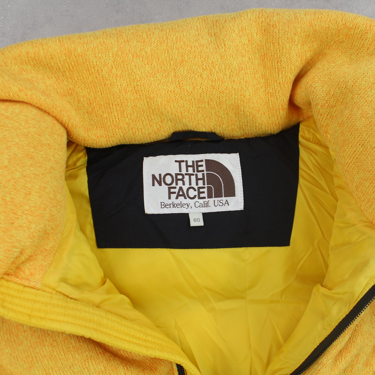 SELTENE Vintage The North Face Weste Gelb - (S)