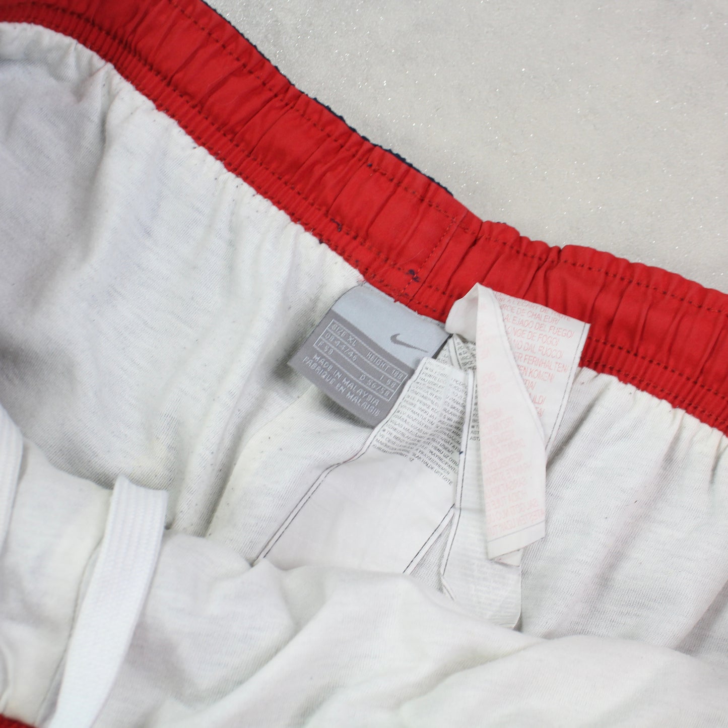 RARE 2000s Baggy Nike Trackpants Navy - (XL)