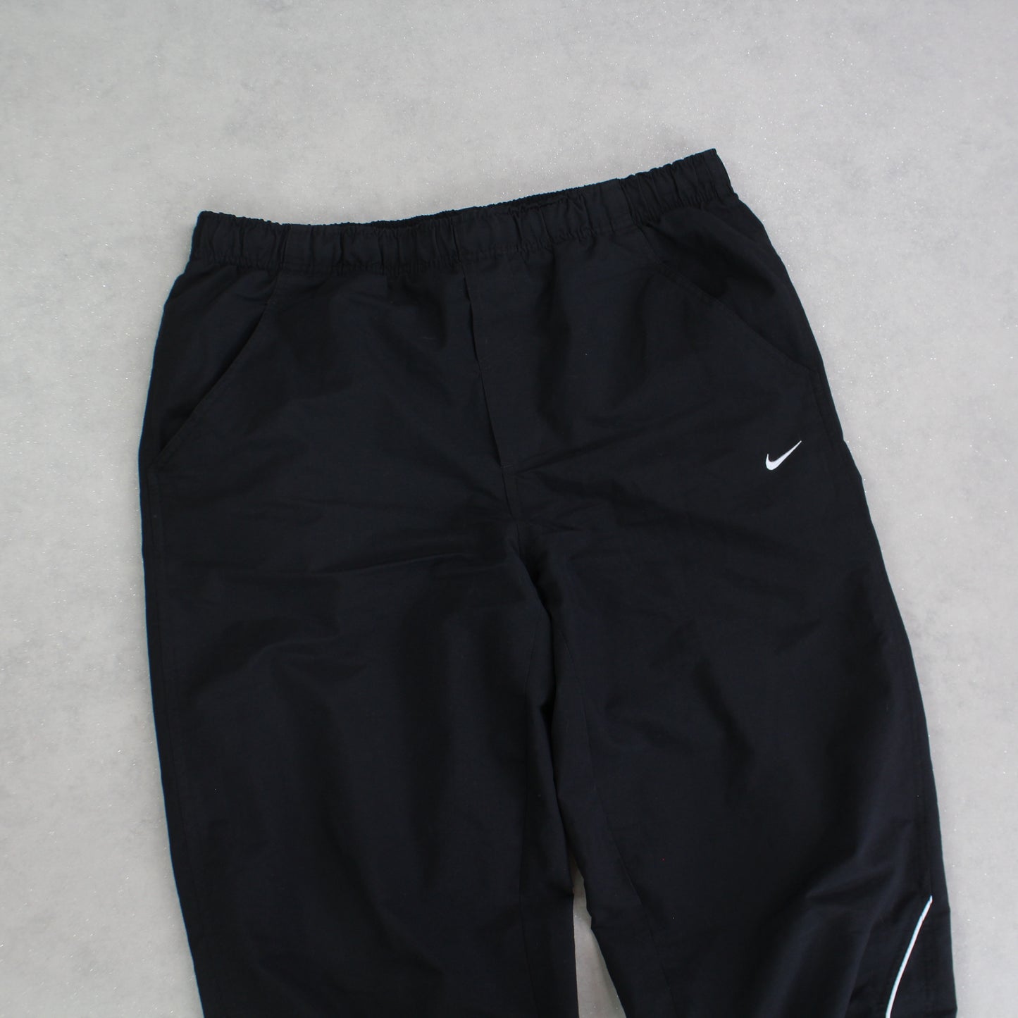 RARE 2000s Nike Trackpants Black - (L)