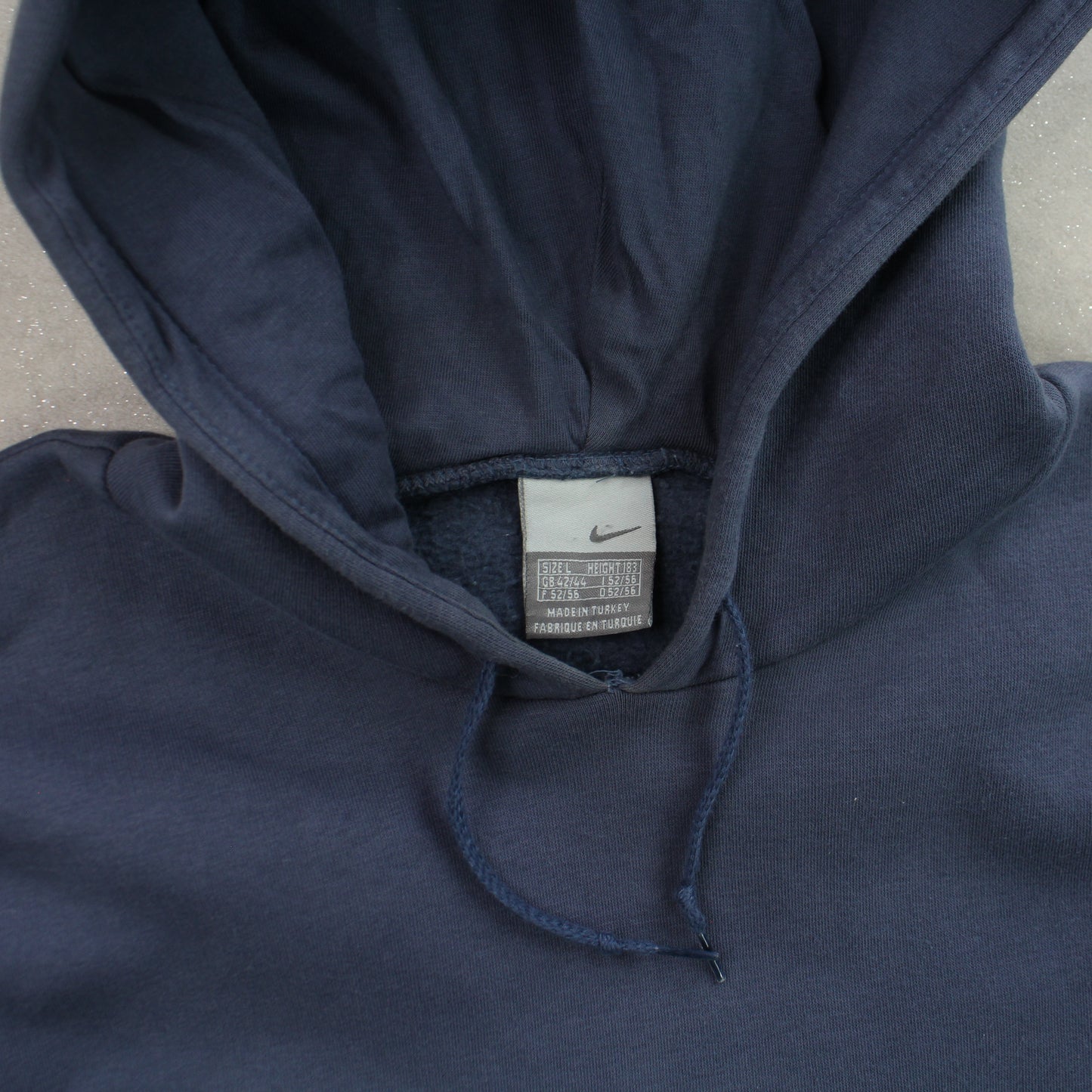 SUPER RARE 2000s Nike Hoodie Blue - (XL)