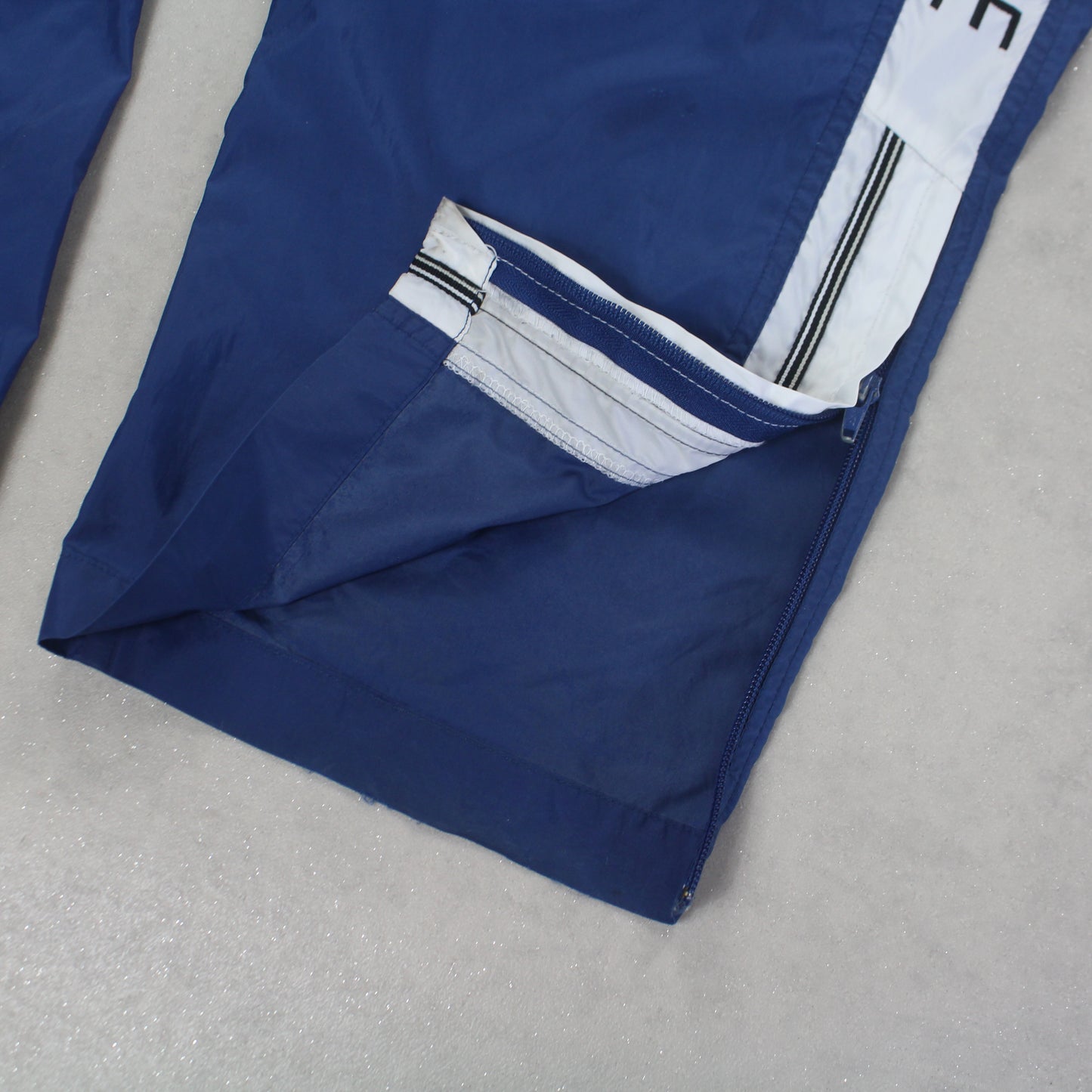 RARE 1990s Baggy Nike Trackpants Blue - (L)
