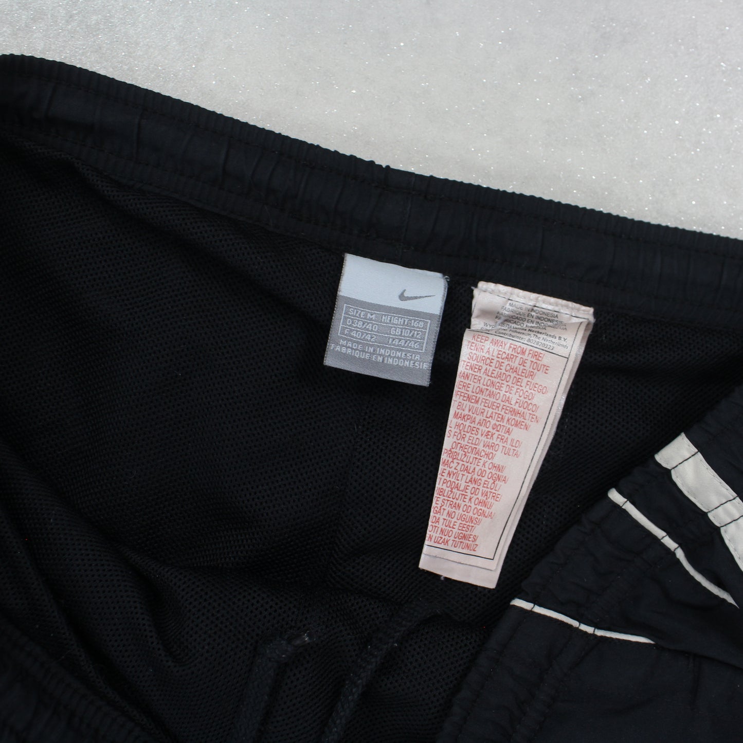 RARE 2000s Nike Trackpants Black - (M)