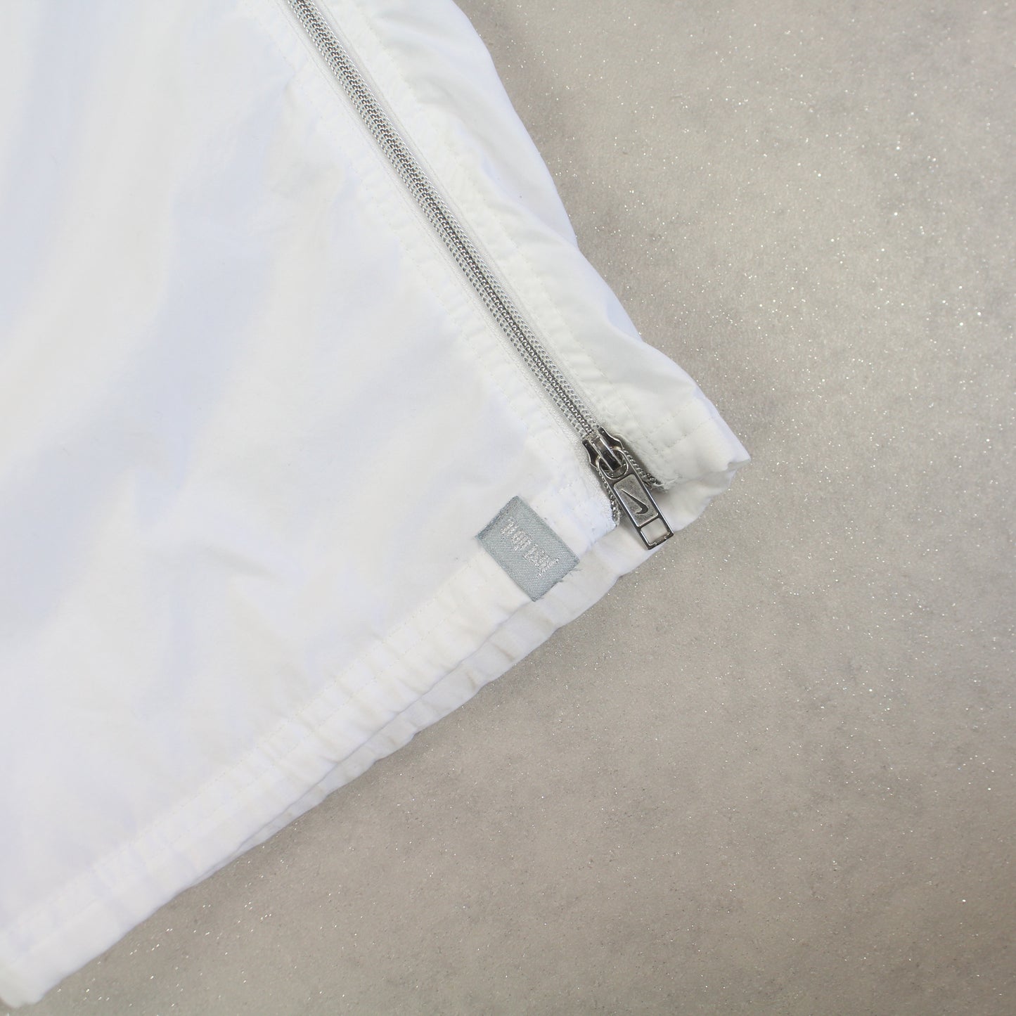RARE 2000s Nike Baggy Trackpants White - (XL)
