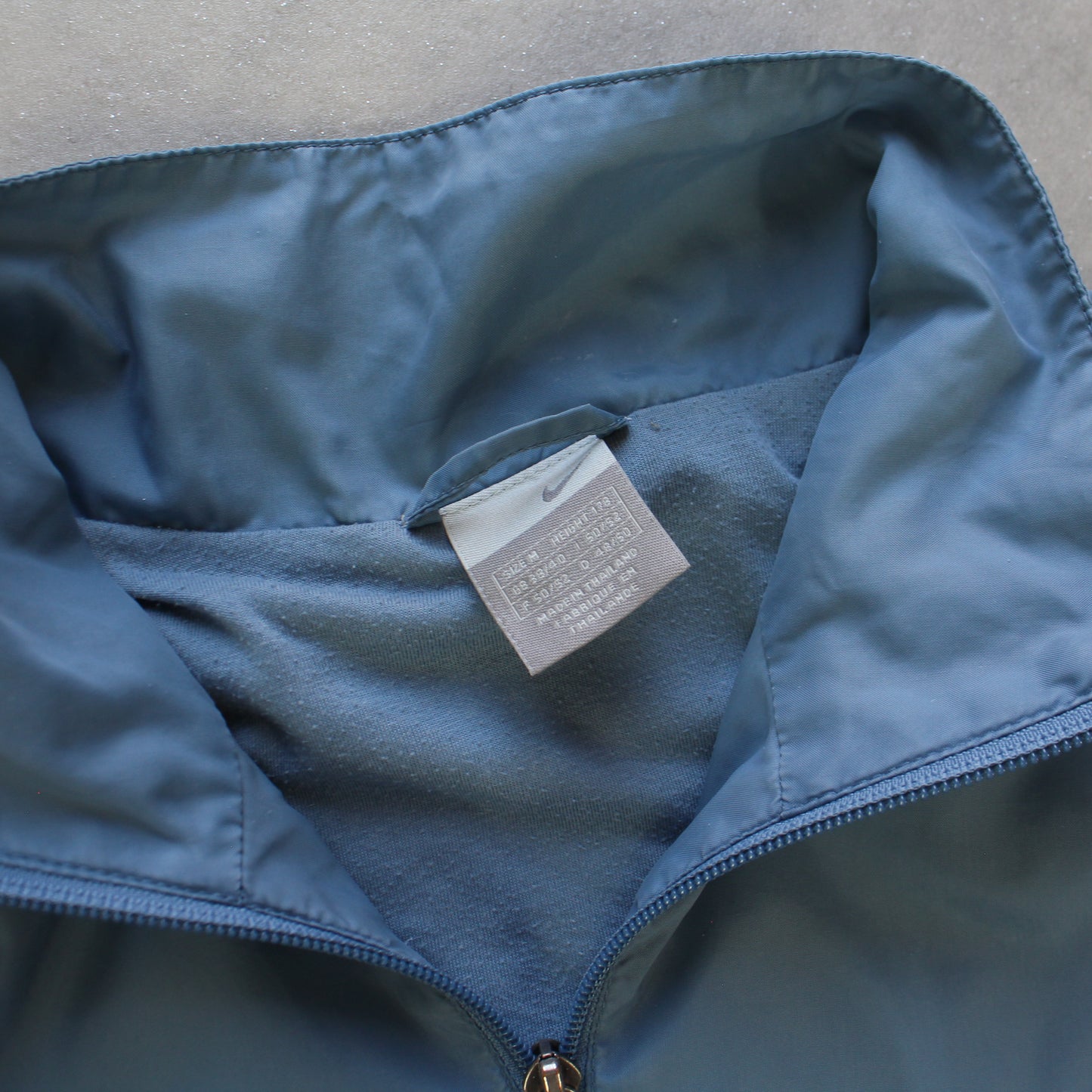 RARE 2000s Nike Track Jacket Blue - (M)
