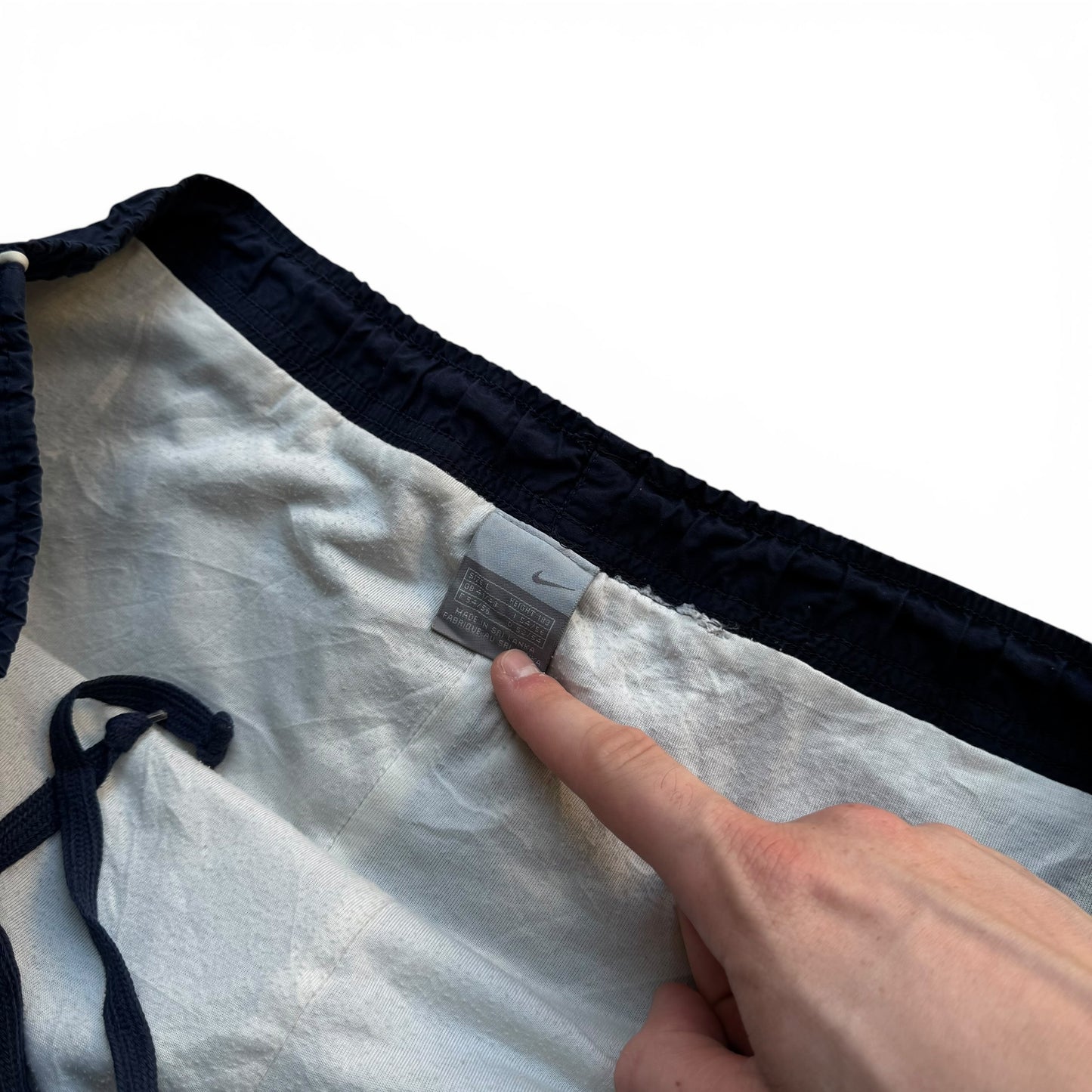 SUPER RARE 2000s Nike Trackpants Navy - (L)