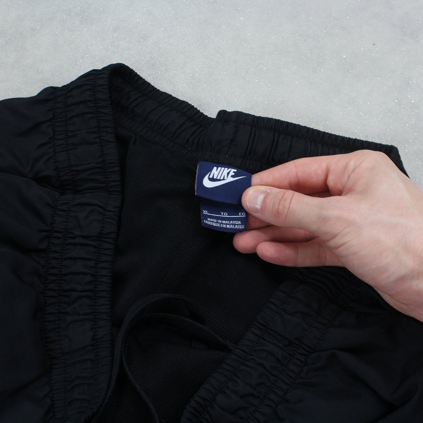 RARE 2000s Nike Trackpants Black - (L)