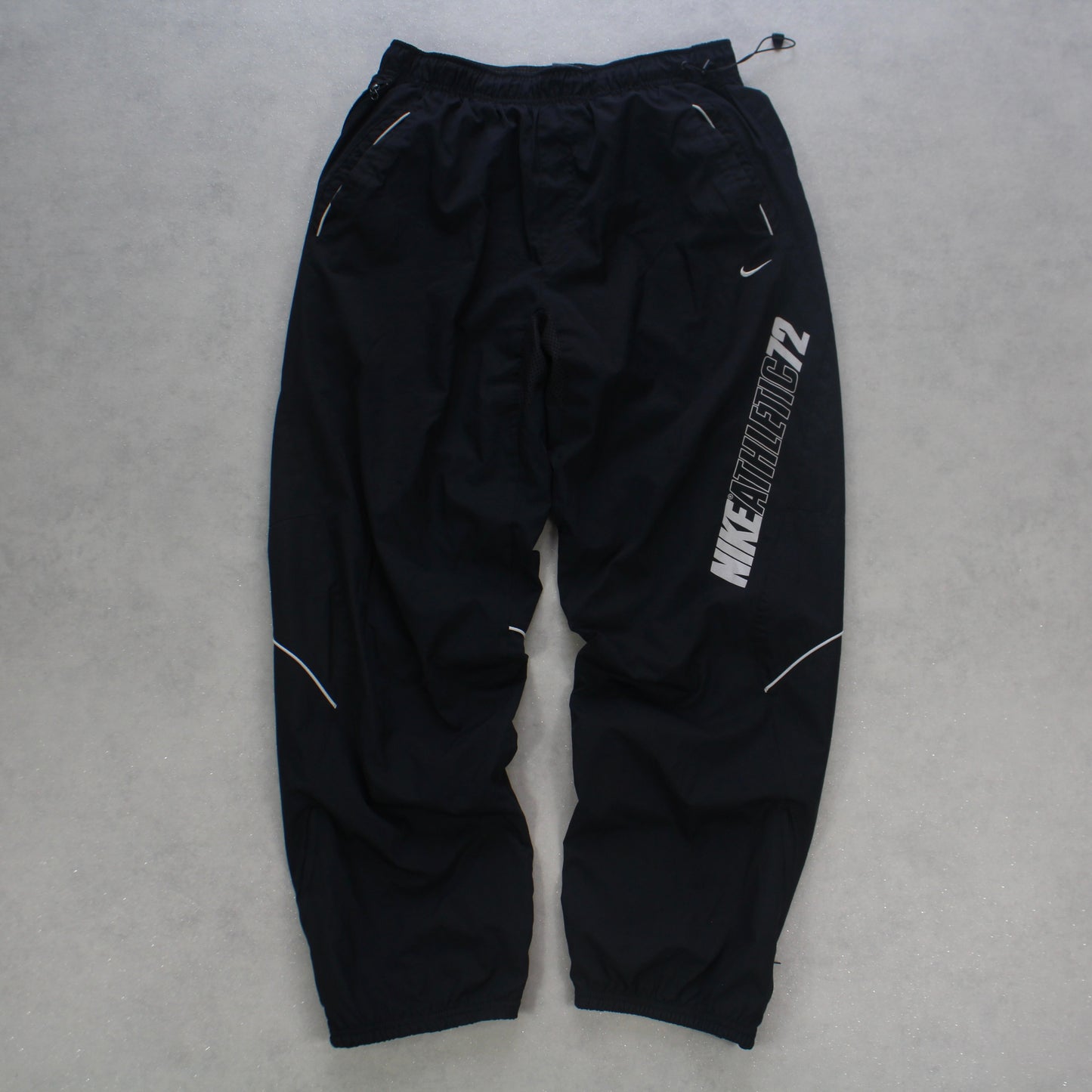 RARE 2000s Nike 72 Trackpants Black - (S)