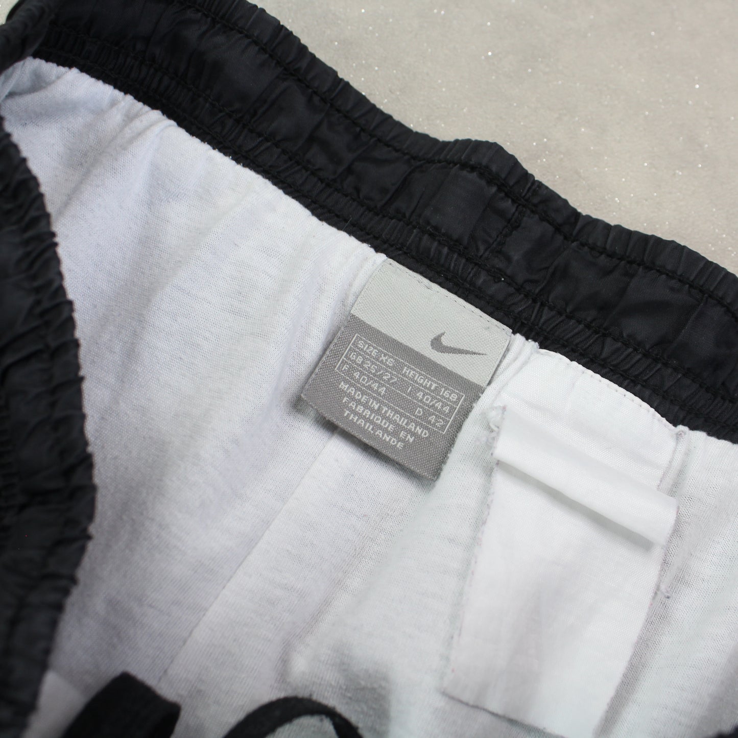 RARE 00s Nike Trackpants Black - (XS)
