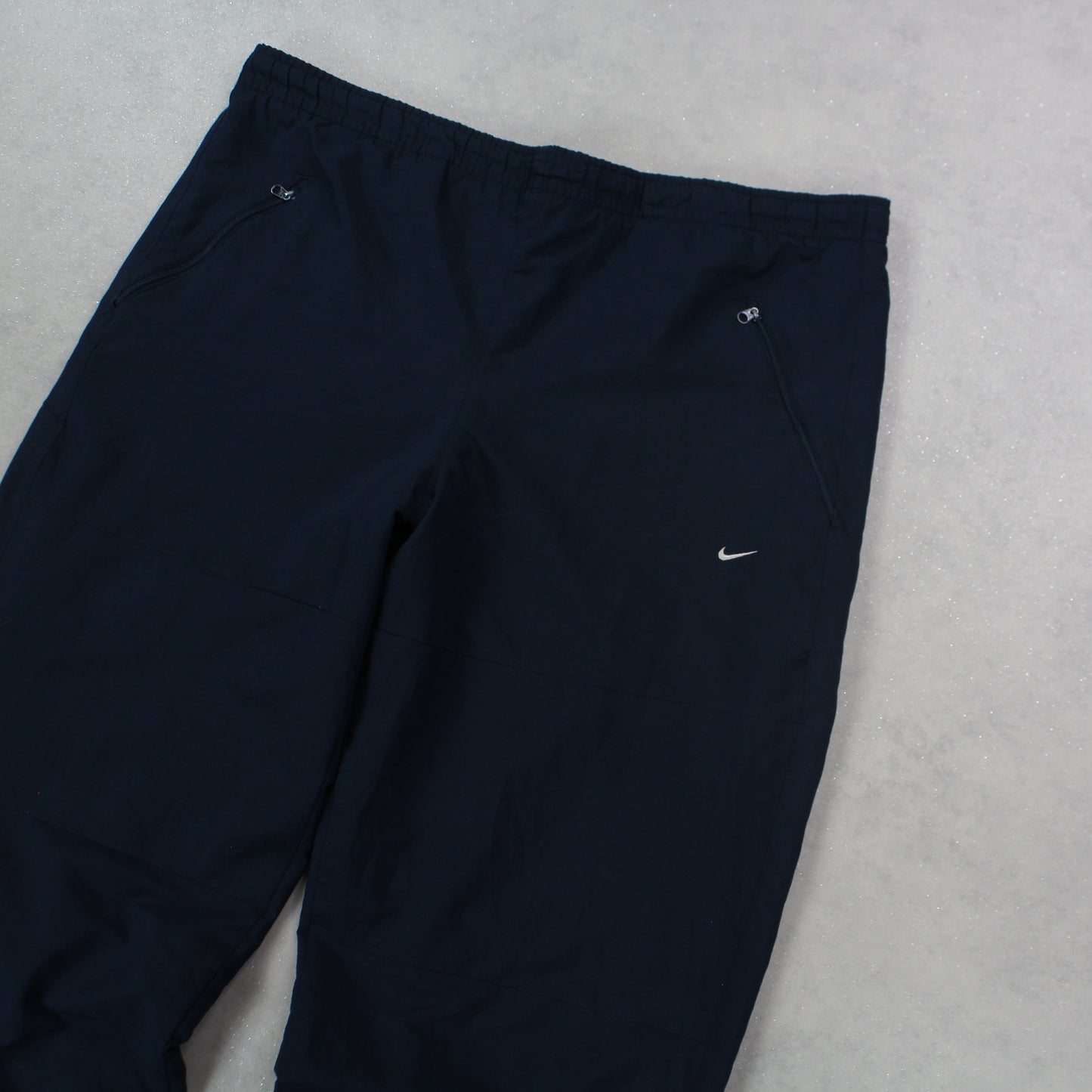RARE 2000s Nike Trackpants Navy - (L)